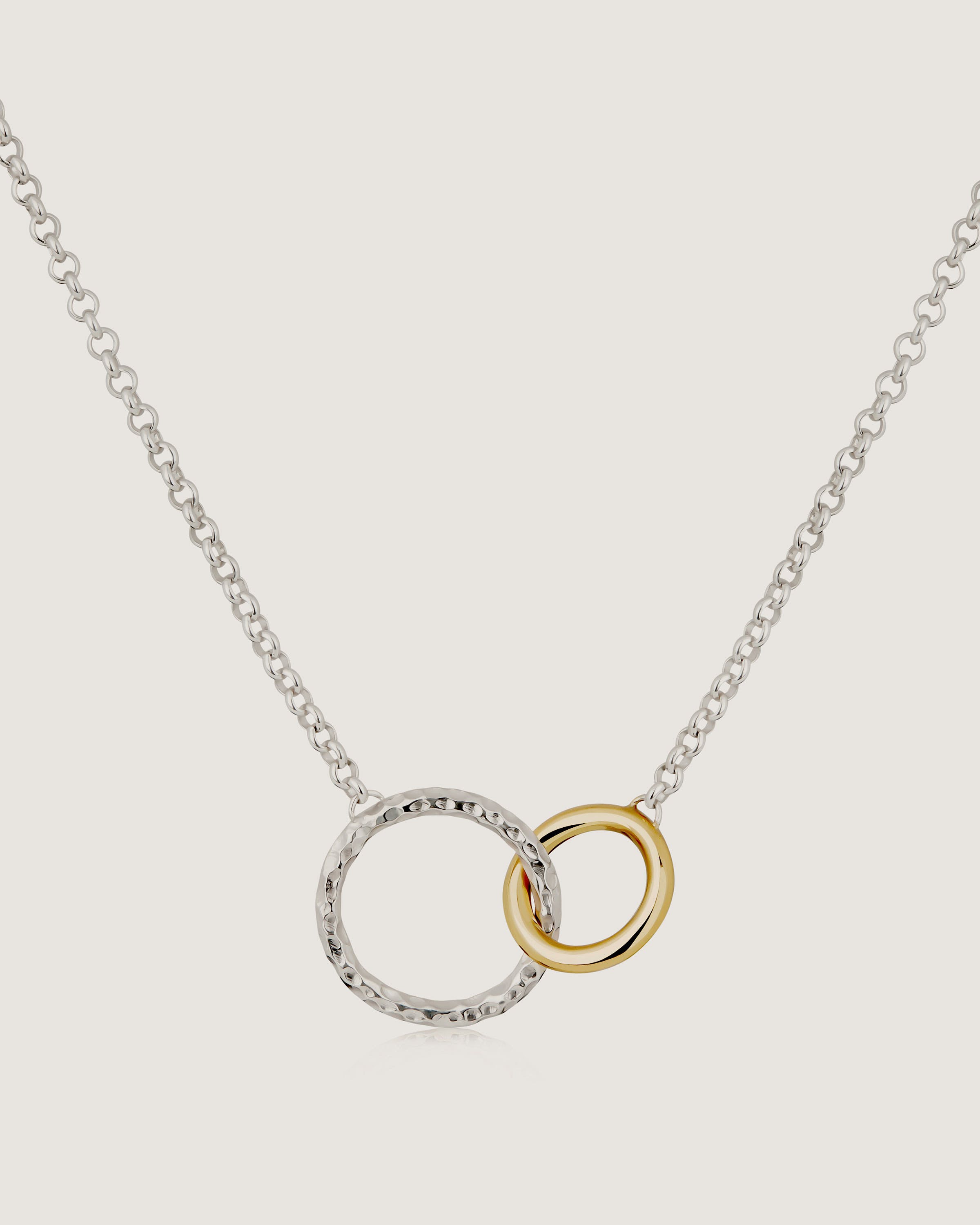 【charlottechesnais】Halo Necklace 18カラット シルバー charlottechesnaiscollierhalove