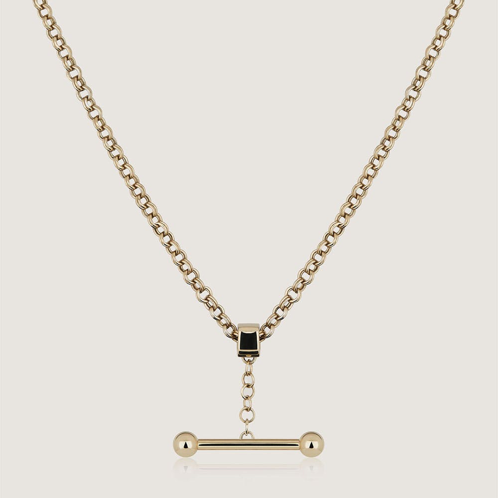 【大人シンプル】STRATHBERRY / モザイク ペンダント ネックレス ストラスベリー - Mosaic Pendant Necklace - 22 Carat Gold