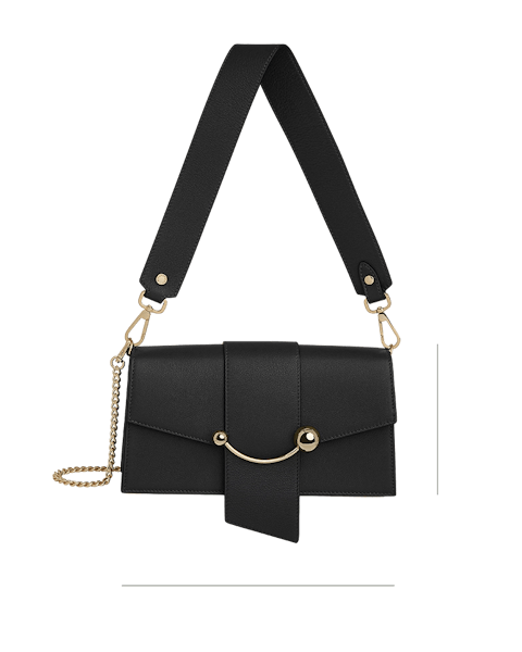 ストラスベリー - Mini Crescent - レザーミニショルダーバッグ ストラスベリー - Mini Crescent - レザーミニショルダーバッグ