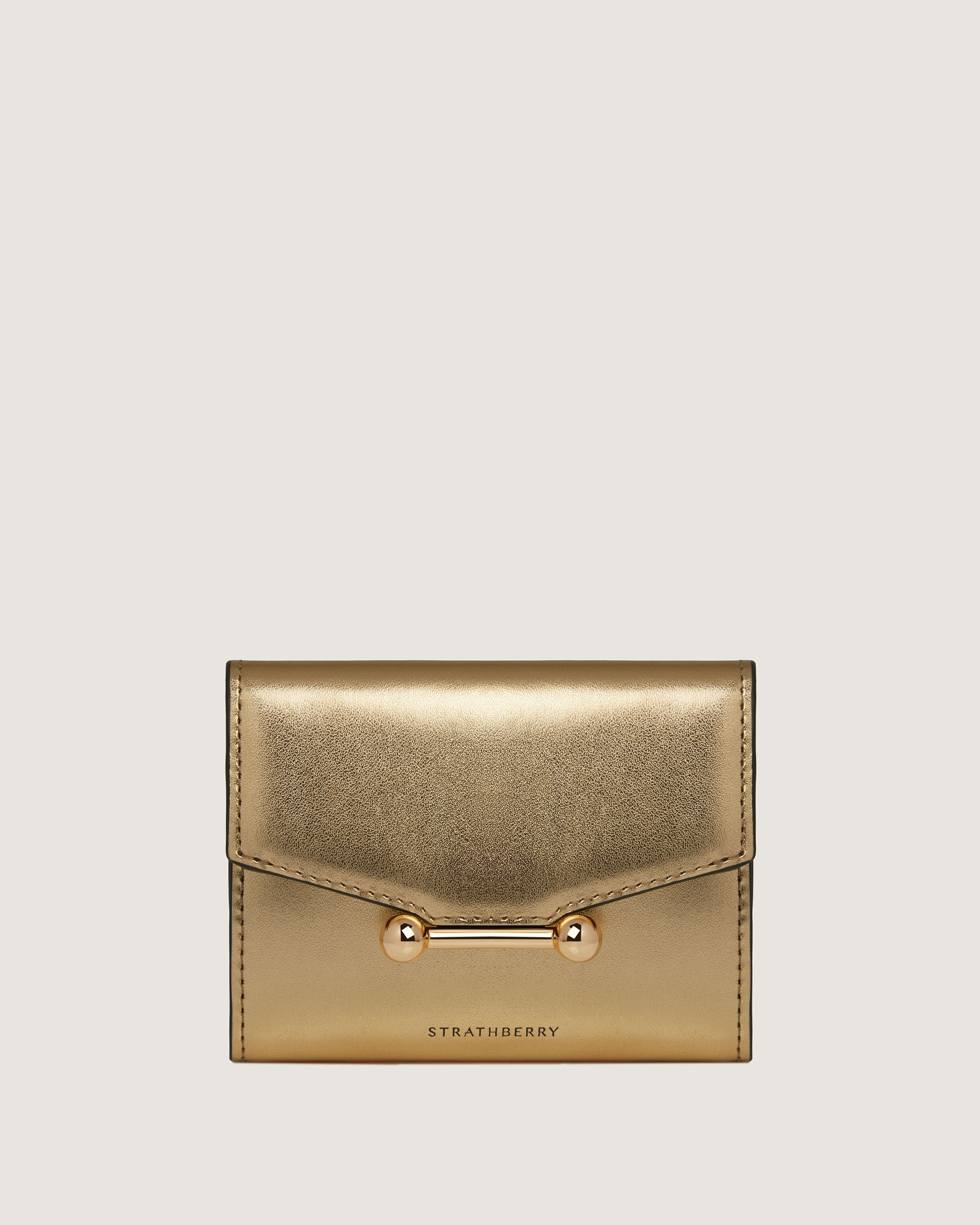 ■STRATHBERRY■ストラスベリーMOSAIC TRIFOLD WALLET Strathberry - Mosaic Trifold Wallet - Beige