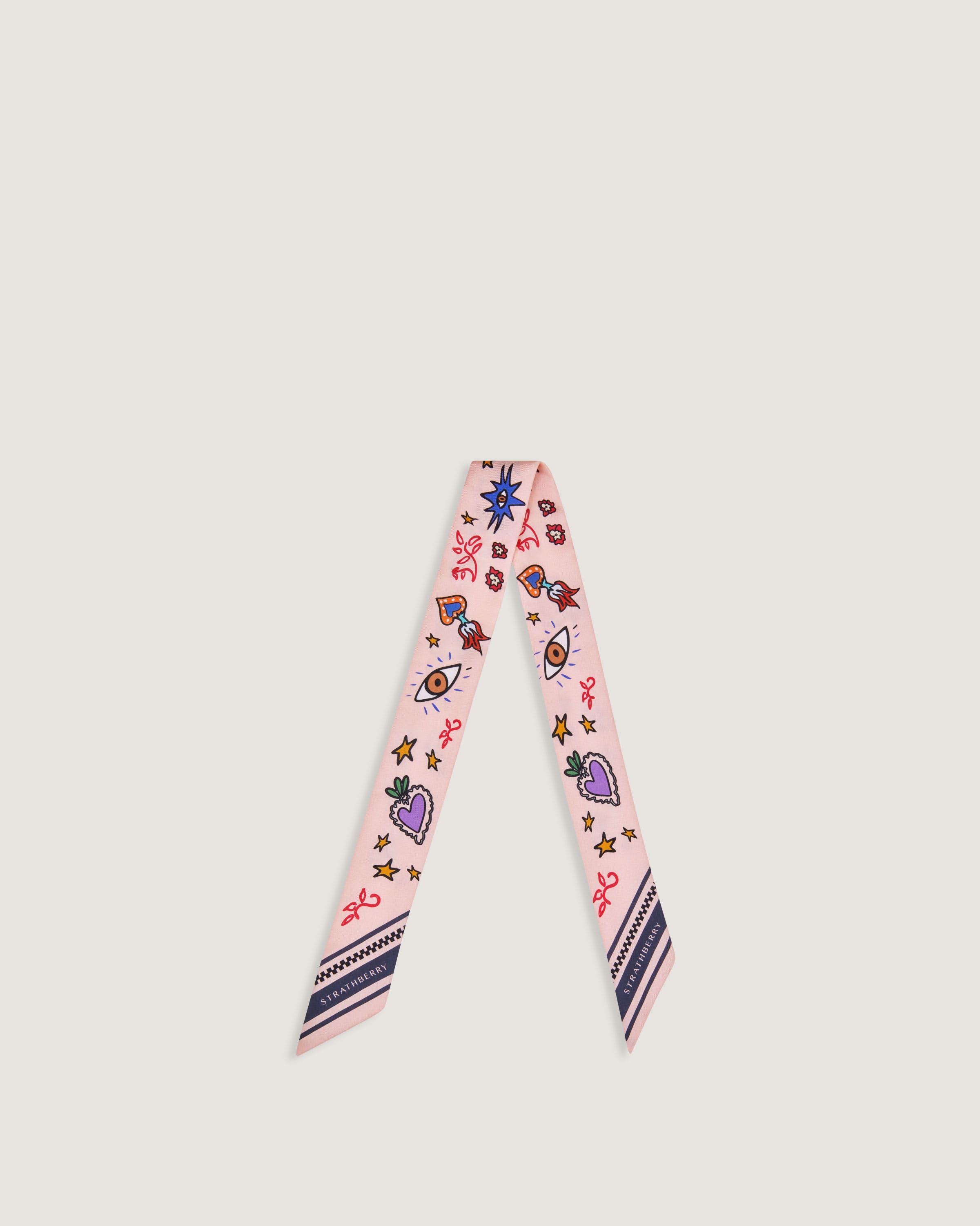 Strathberry | Silk Scarves | Luxury Designer Silk Scarves