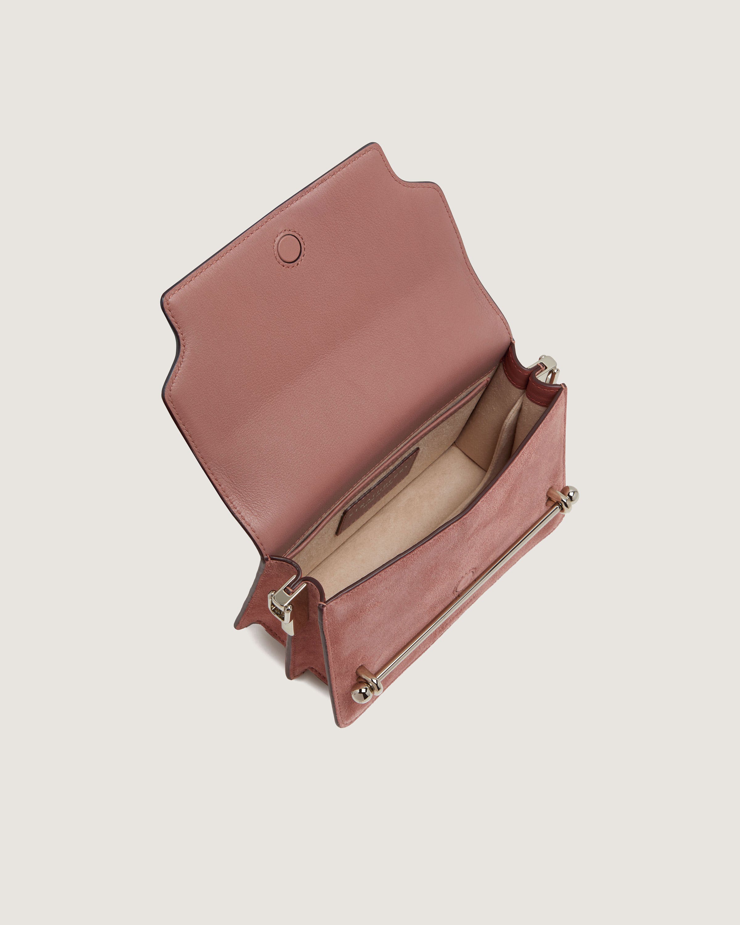 STRATHBERRY イースト/ウェスト ミニマルチストラップ Strathberry - East/West Mini Multi-Strap - Pink