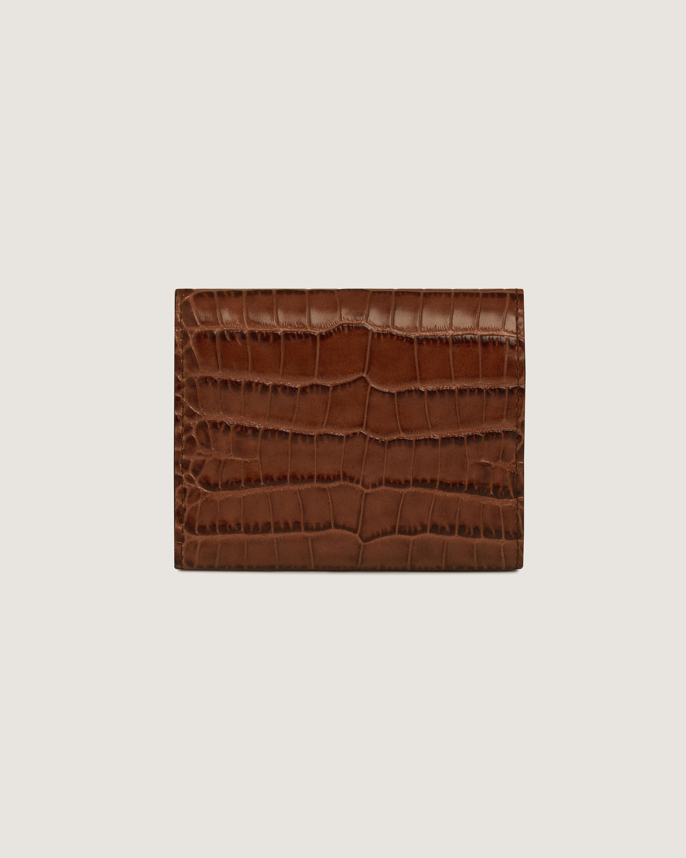 Strathberry - Mosaic Trifold Wallet - Brown