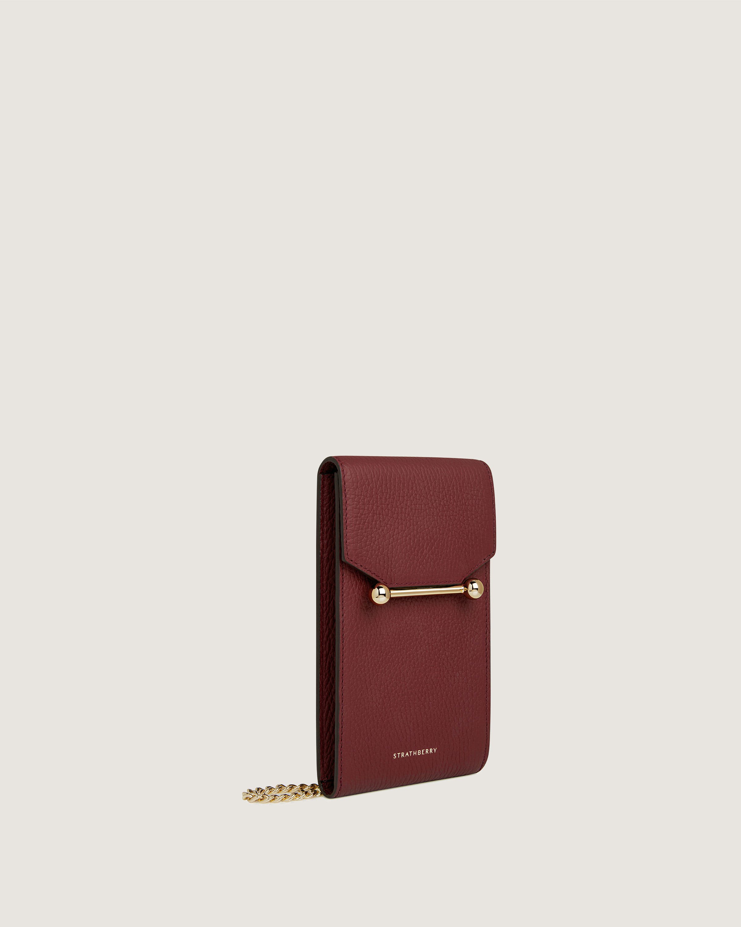 【STRATHBERRY】Mosaic Phone Pouch ショルダーポーチ Strathberry - Mosaic Phone Pouch - Beige