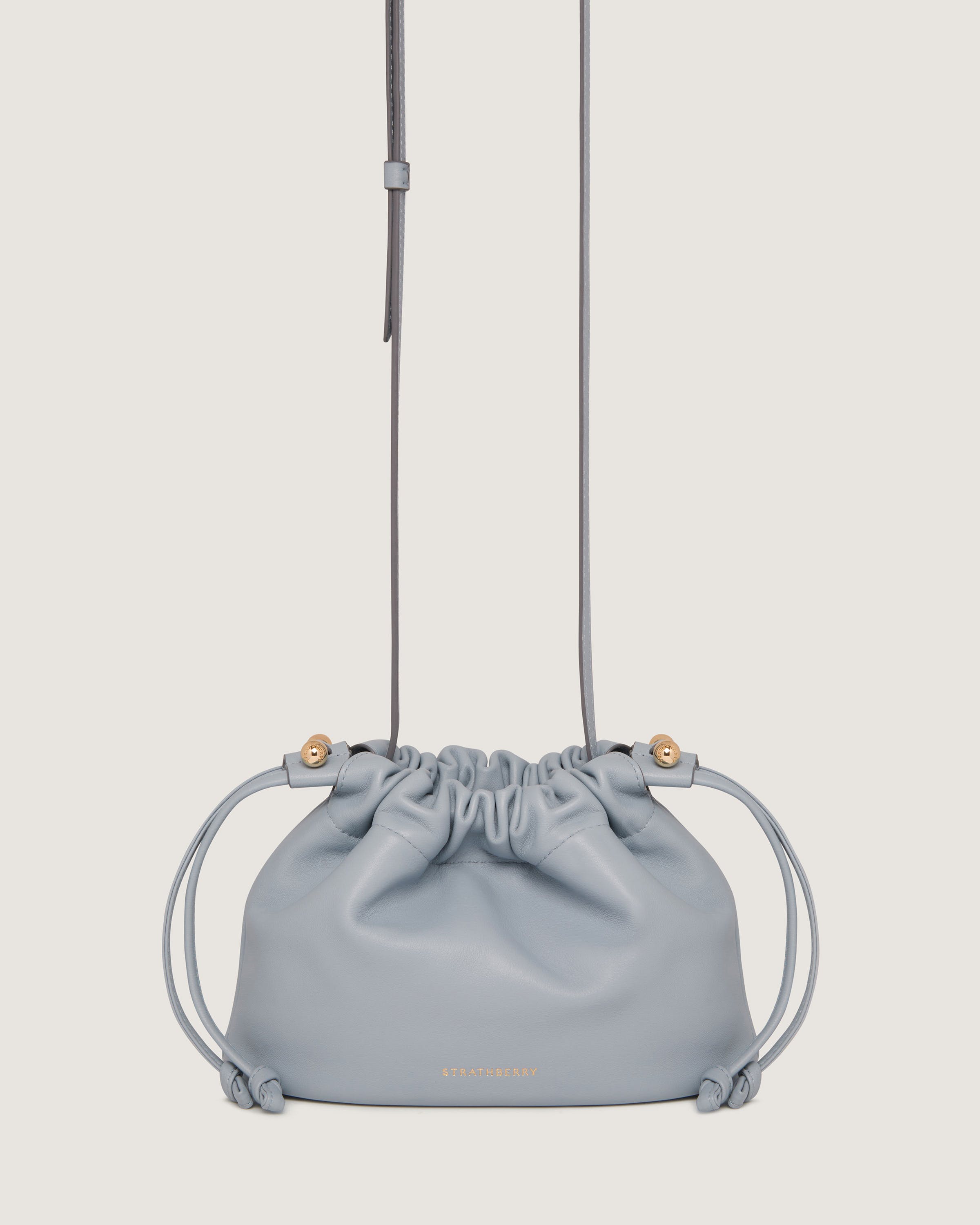Strathberry - Charlotte Drawstring - Blue