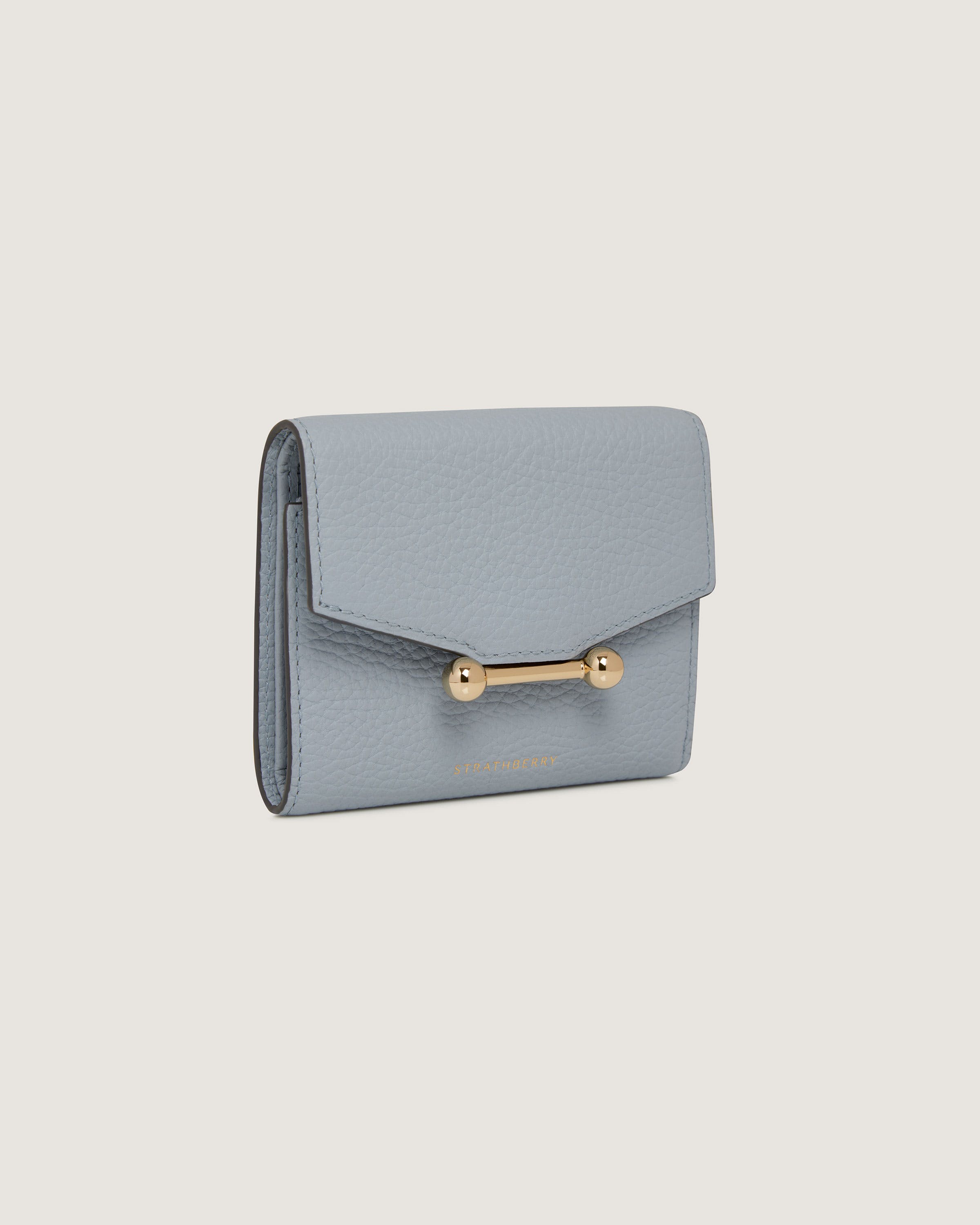 Strathberry - Mosaic Trifold Wallet - Blue
