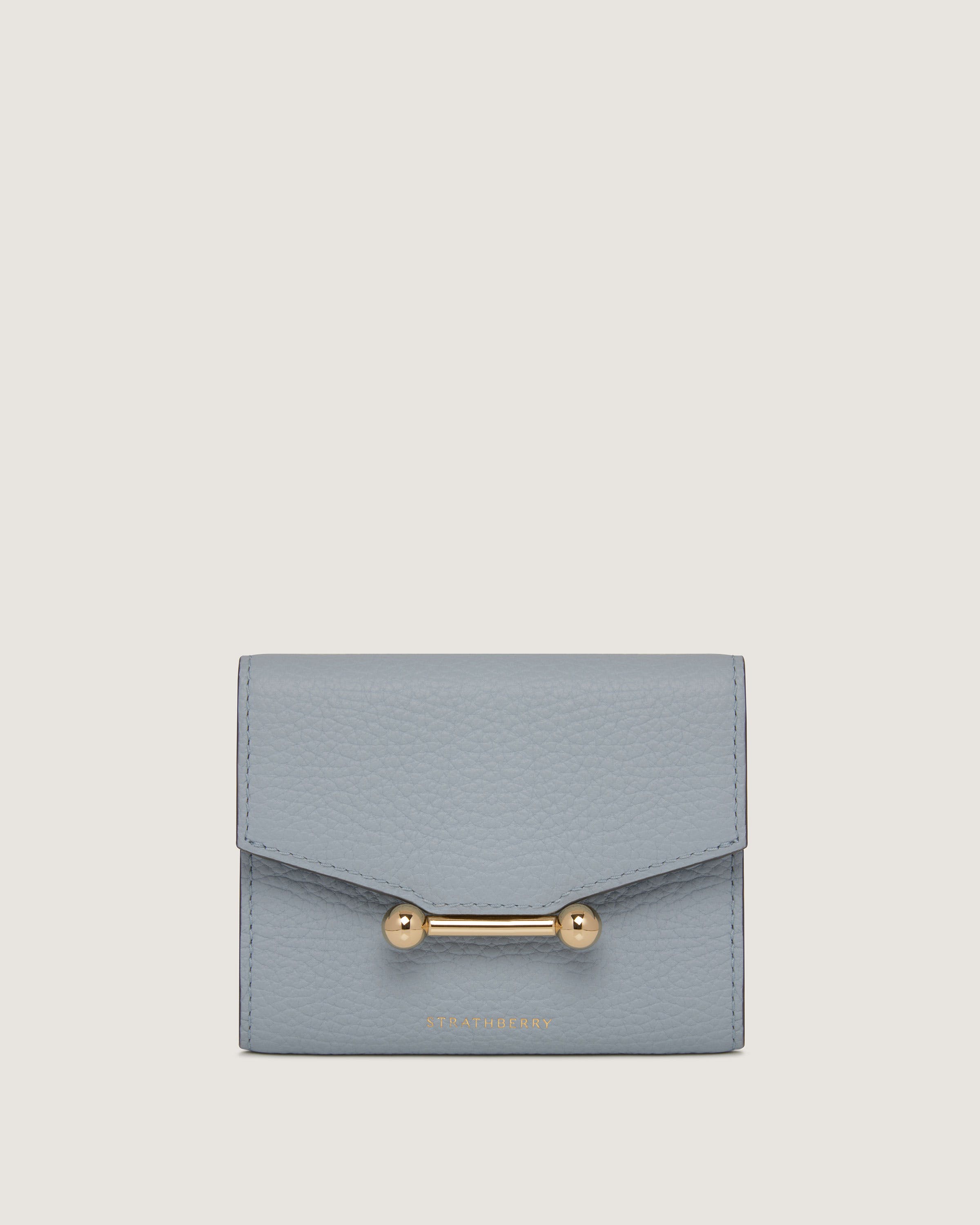Strathberry - Mosaic Trifold Wallet - Blue