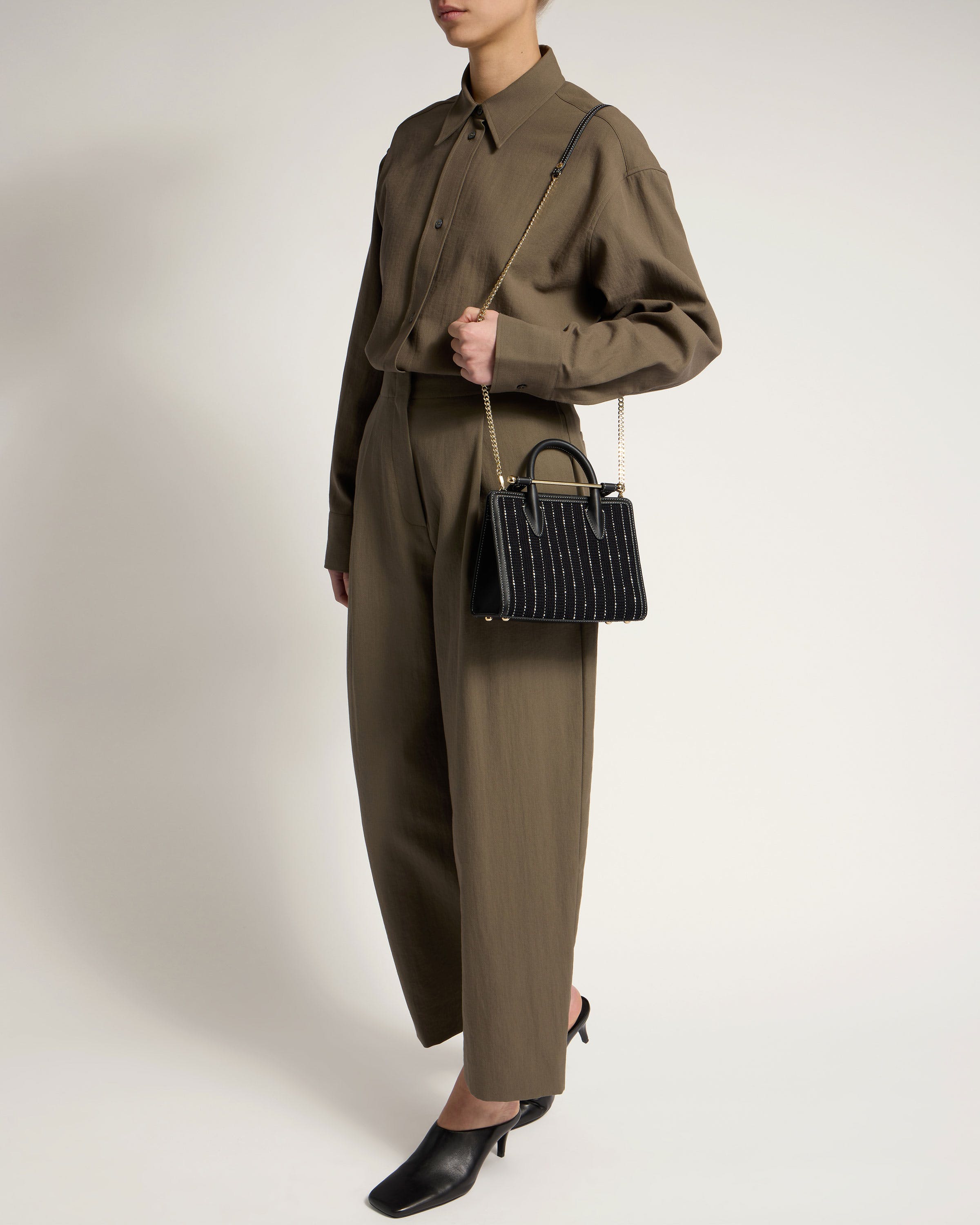 Strathberry - Mini Tote - Black