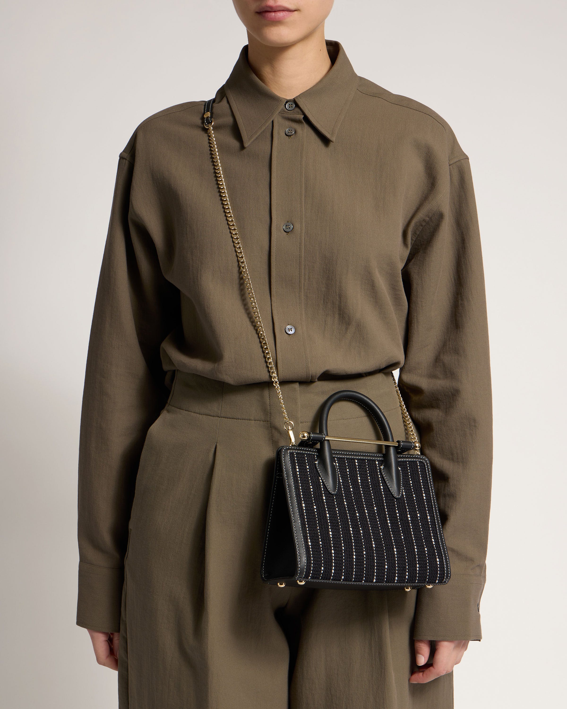 Strathberry - Mini Tote - Black