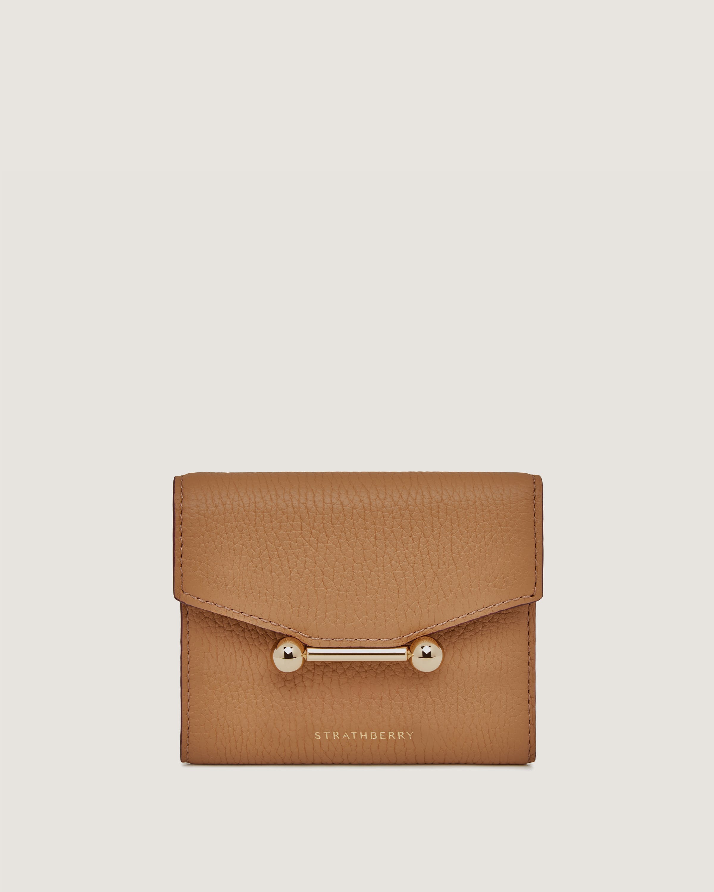 【STRATHBERRY】Mosaic Trifold Wallet 三つ折り財布 Strathberry - Mosaic Trifold Wallet - Beige