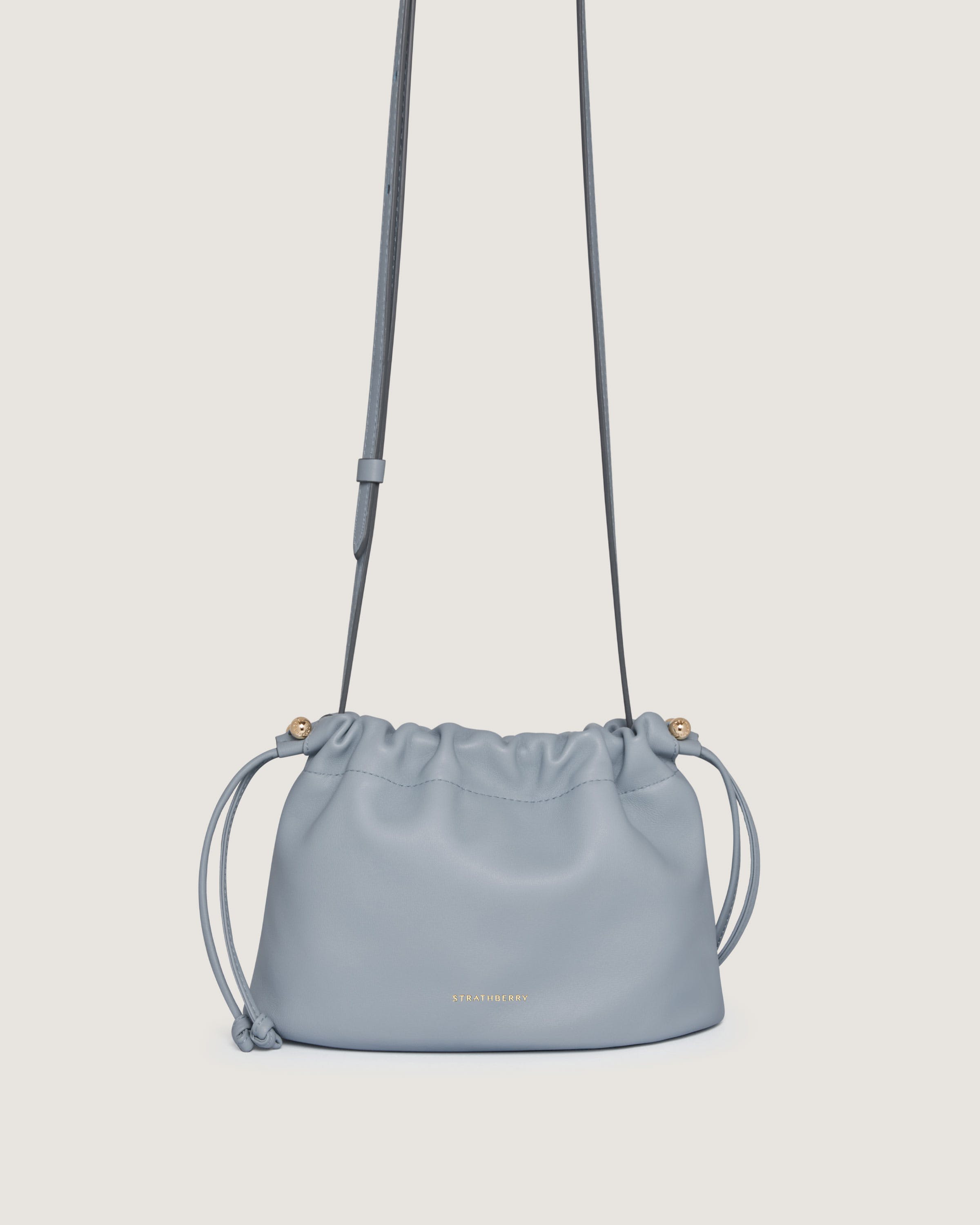Strathberry - Charlotte Drawstring - Blue