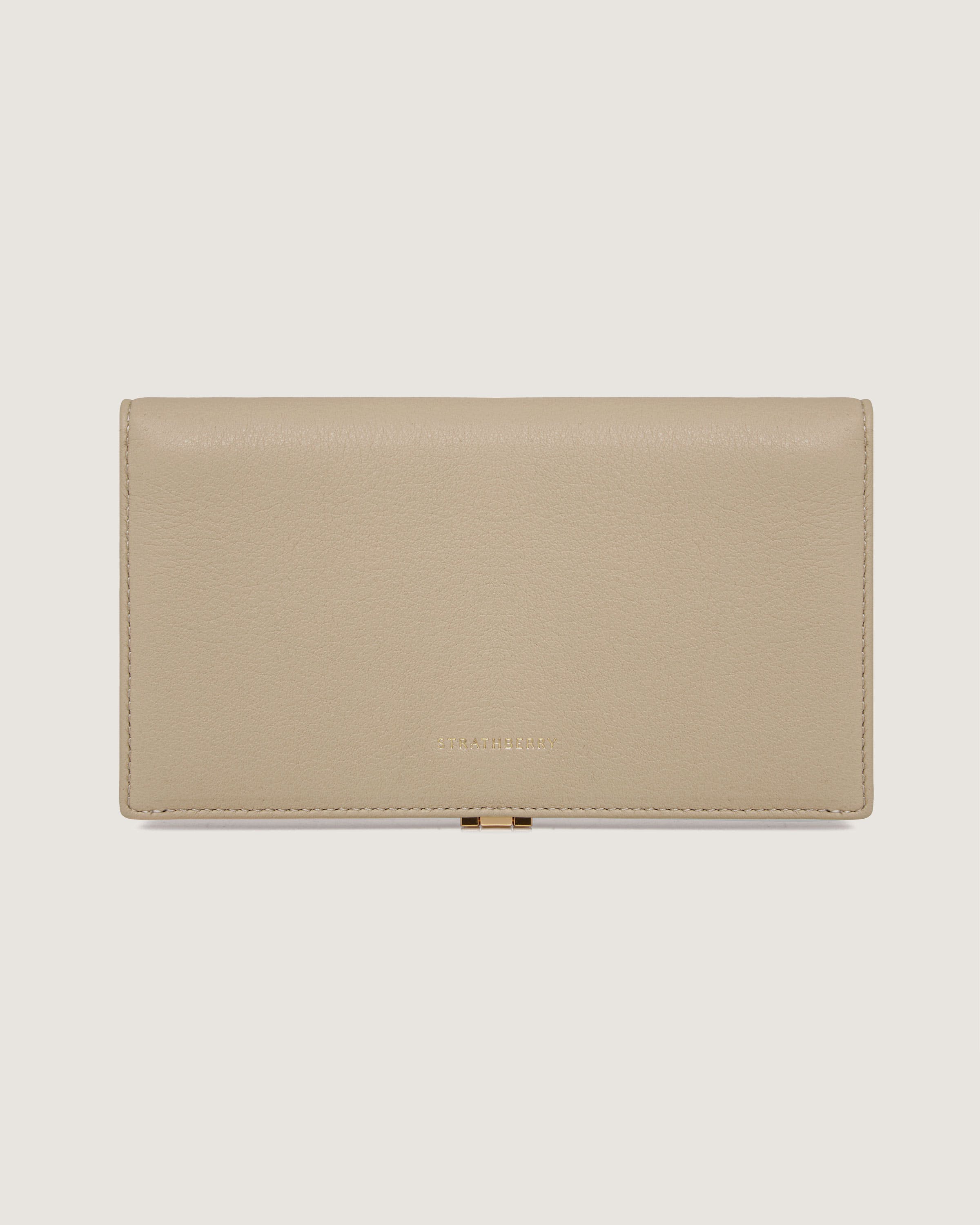 ストラスベリー - Large Melville Street Wallet - ベージュ