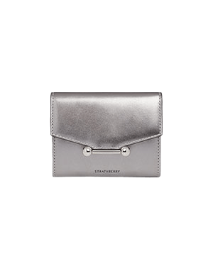 【STRATHBERRY】Mosaic Trifold Wallet 三つ折り財布 Strathberry - Mosaic Trifold Wallet - Green / Tan