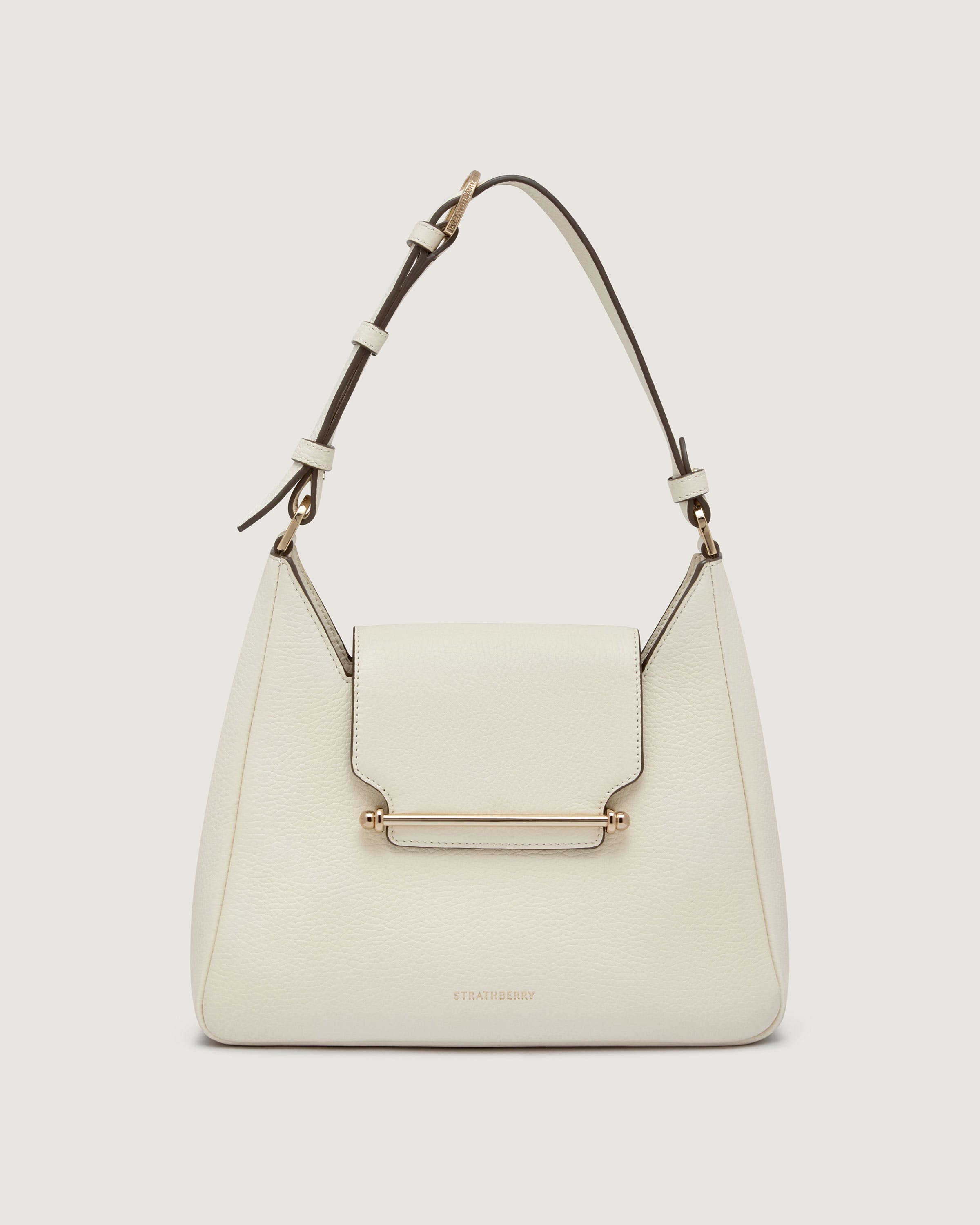 【英国王室御用達】 STRATHBERRY MULTREES HOBO バッグ ストラスベリー - Multrees Hobo - クリーム | Strathberry 日本
