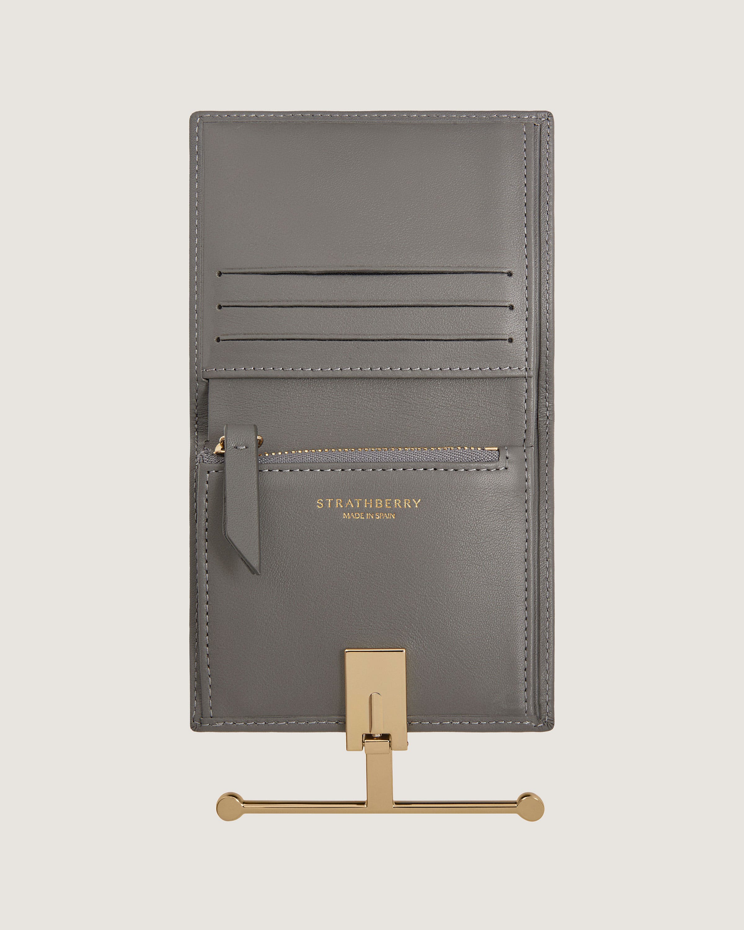 Strathberry - Melville Street Wallet - Grey