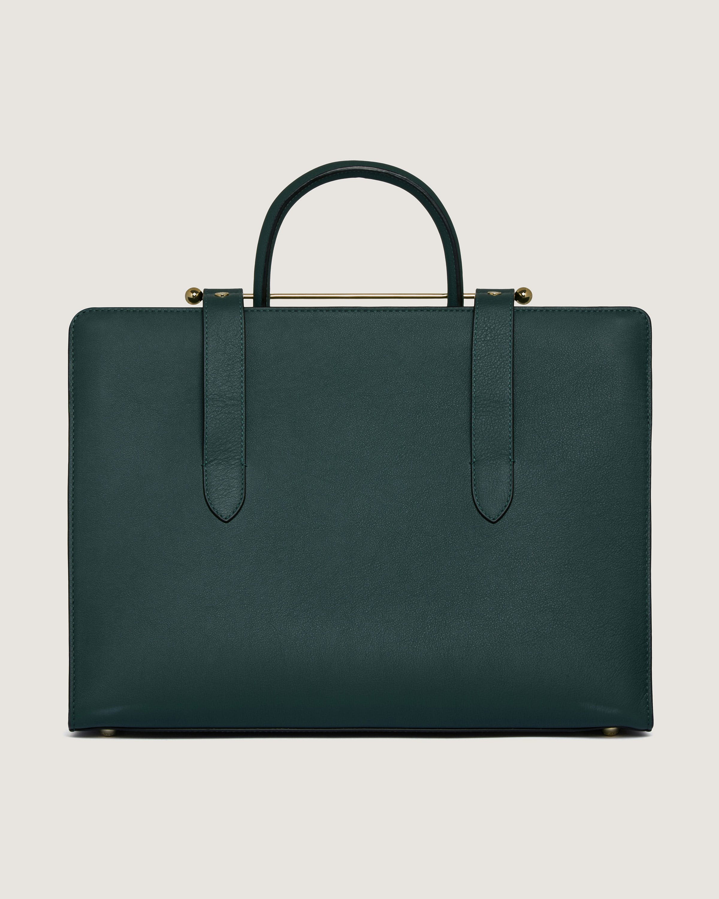 THE STRATHBERRY TOTE(COLOR：Bottle Green) 1752658219-strathberry-tote-