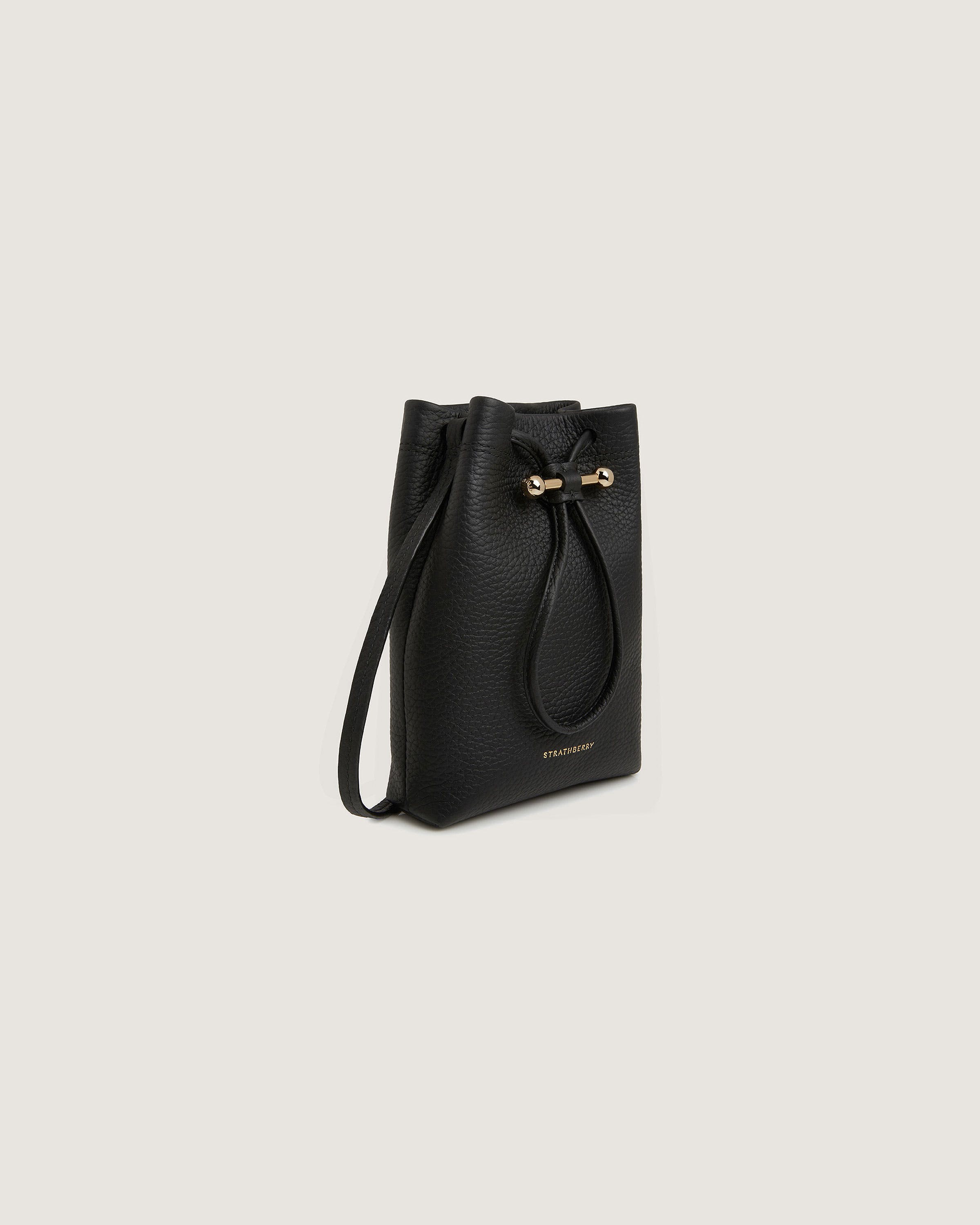 ストラスベリー - Osette Midi Pouch - 黒 | Strathberry 日本