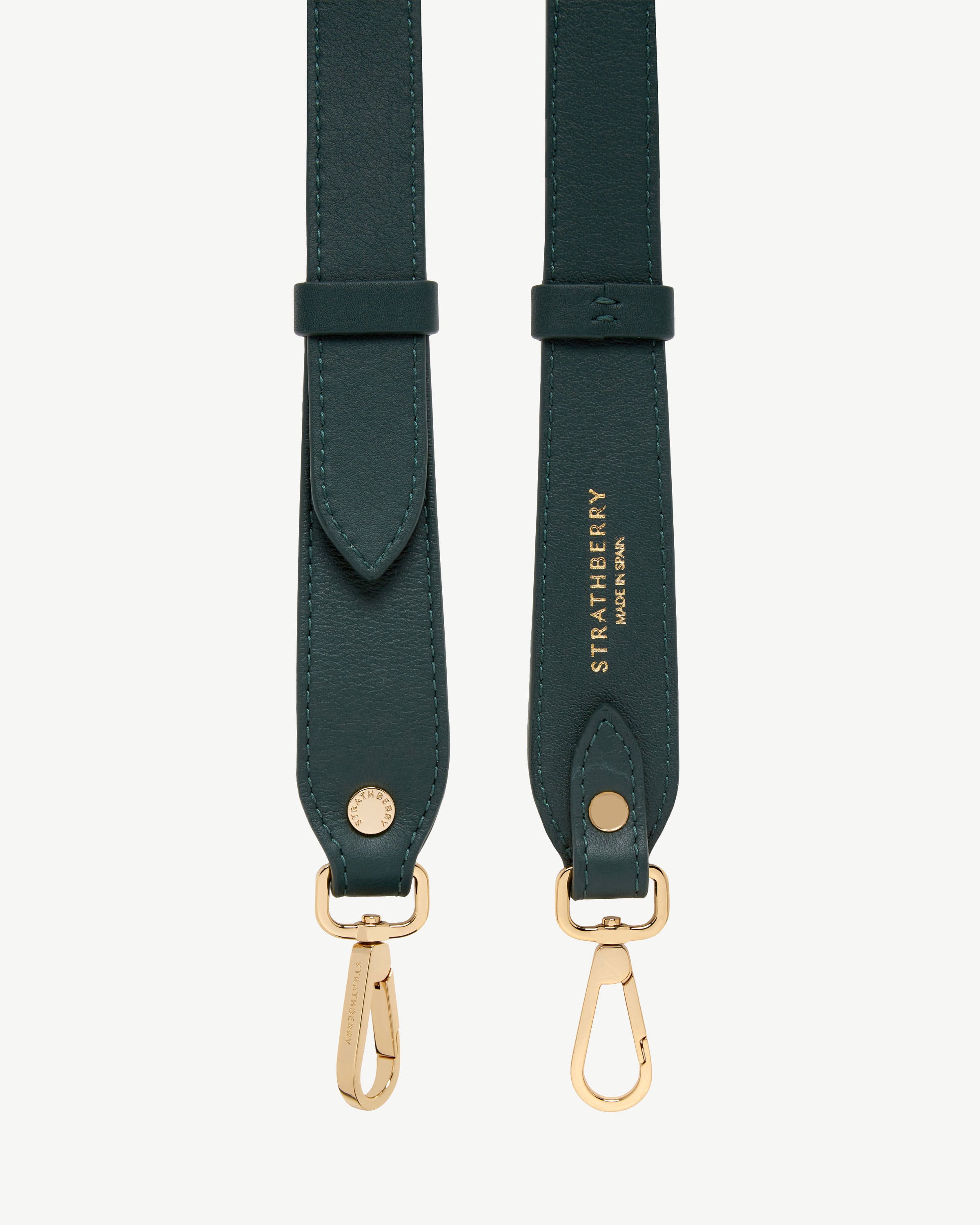 Strathberry - Adjustable Leather Strap - Green Strathberry - Adjustable Leather Strap - Green