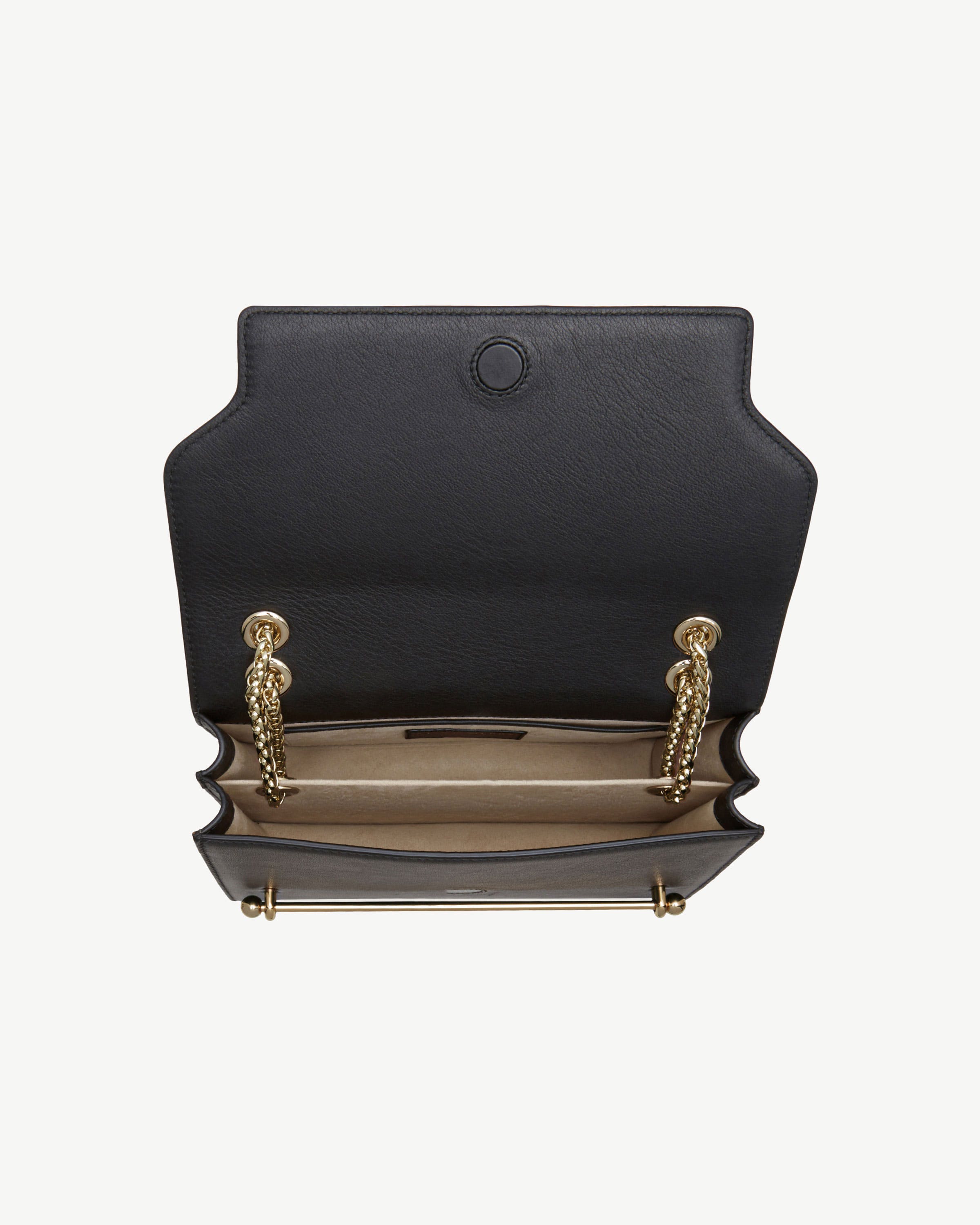 ストラスベリー - East/West - クロスボディレザーハンドバッグ