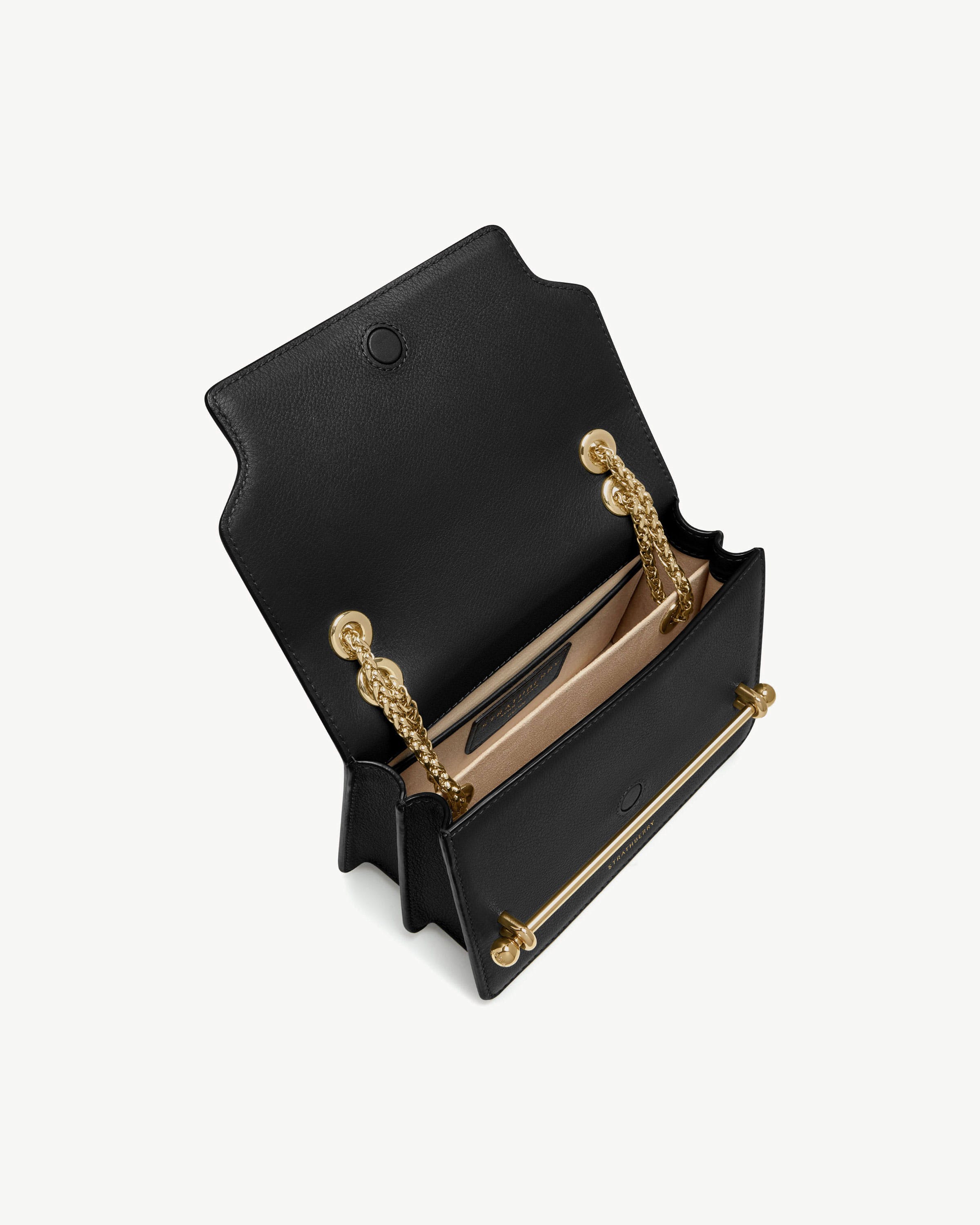 Strathberry - East/West Mini - Crossbody Leather Mini Strathberry - East/West Mini - Crossbody Leather Mini