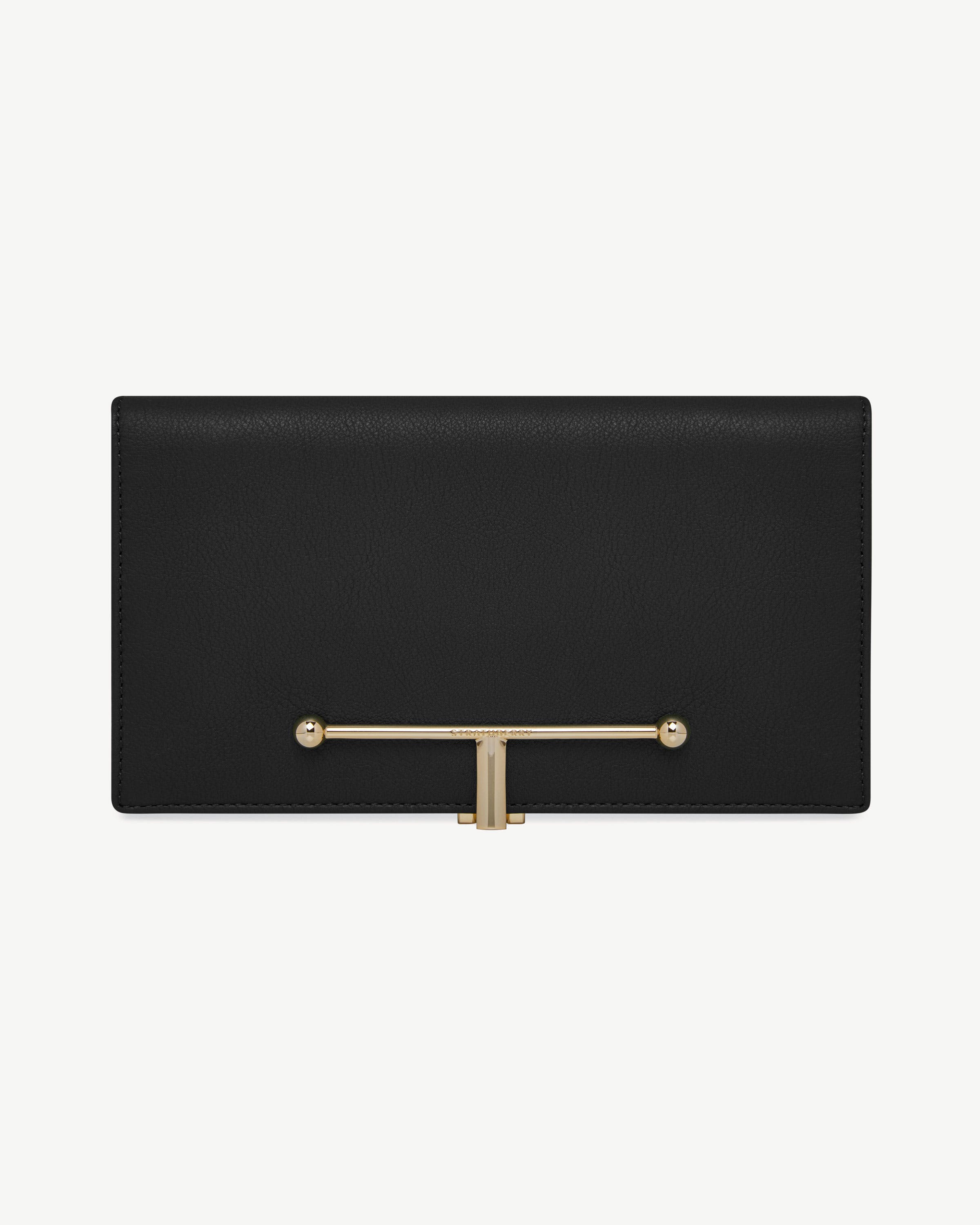 ストラスべリー　STRATHBERRY 長財布 ストラスベリー - Large Melville Street Wallet - 黒