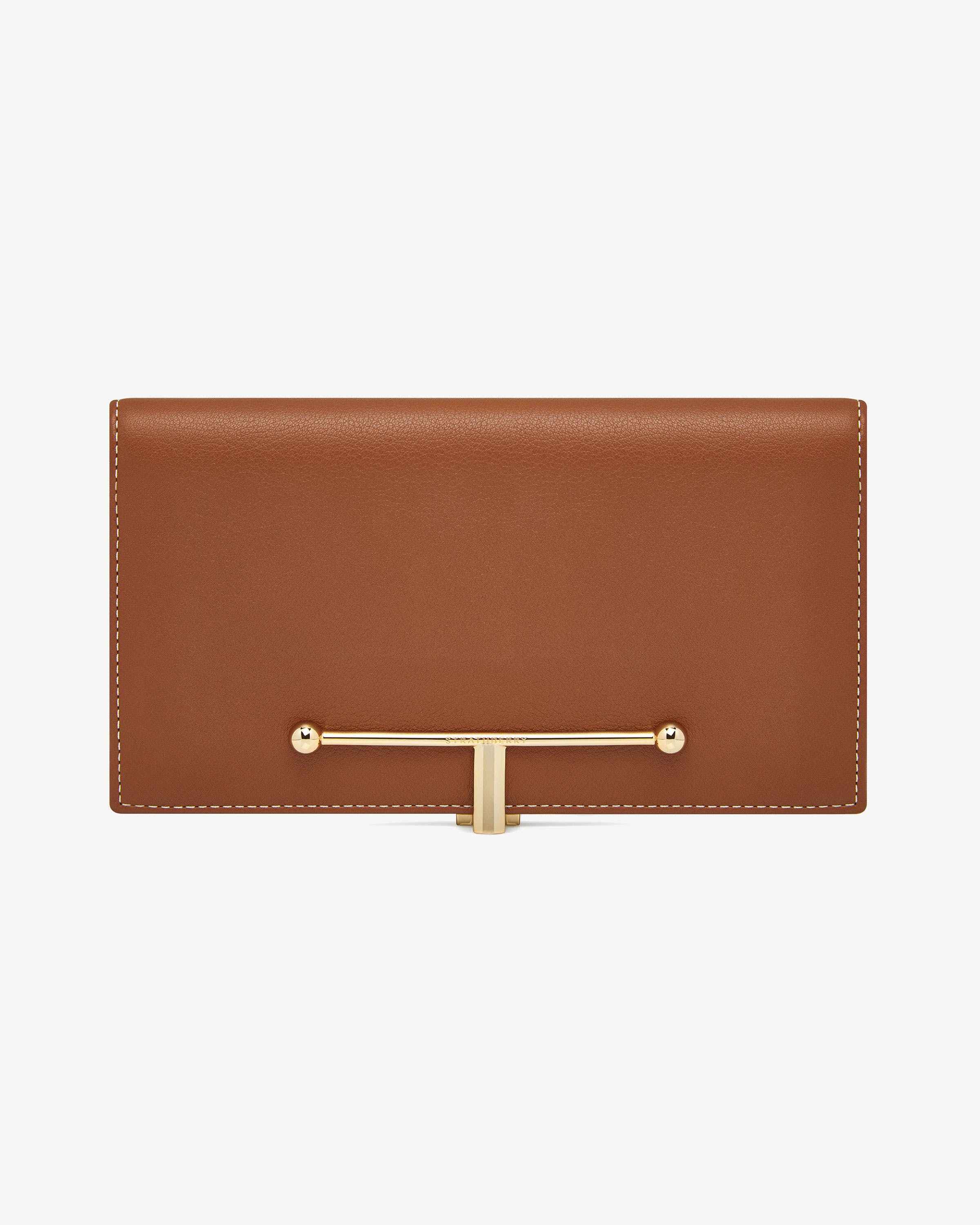 【美品】STRATHBERRY ストラスベリー/二つ折り財布 STRATHBERRY(ストラスベリー) 折りたたみ財布(レディース