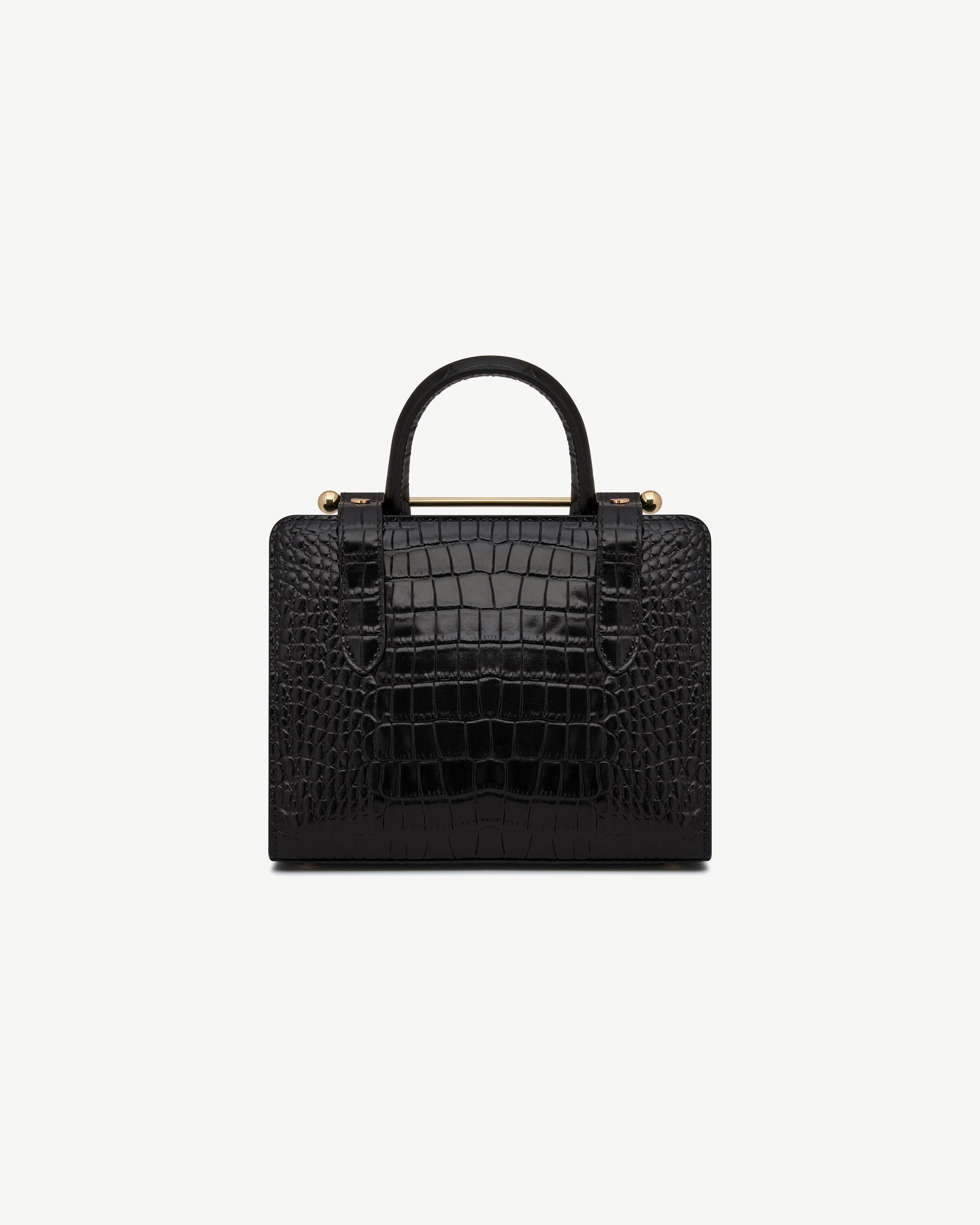 ストラスベリー　STRATHBERRY MINI CRESCENT 即日発送 ストラスベリー - Mini Tote - Black | Strathberry 日本 / Japan