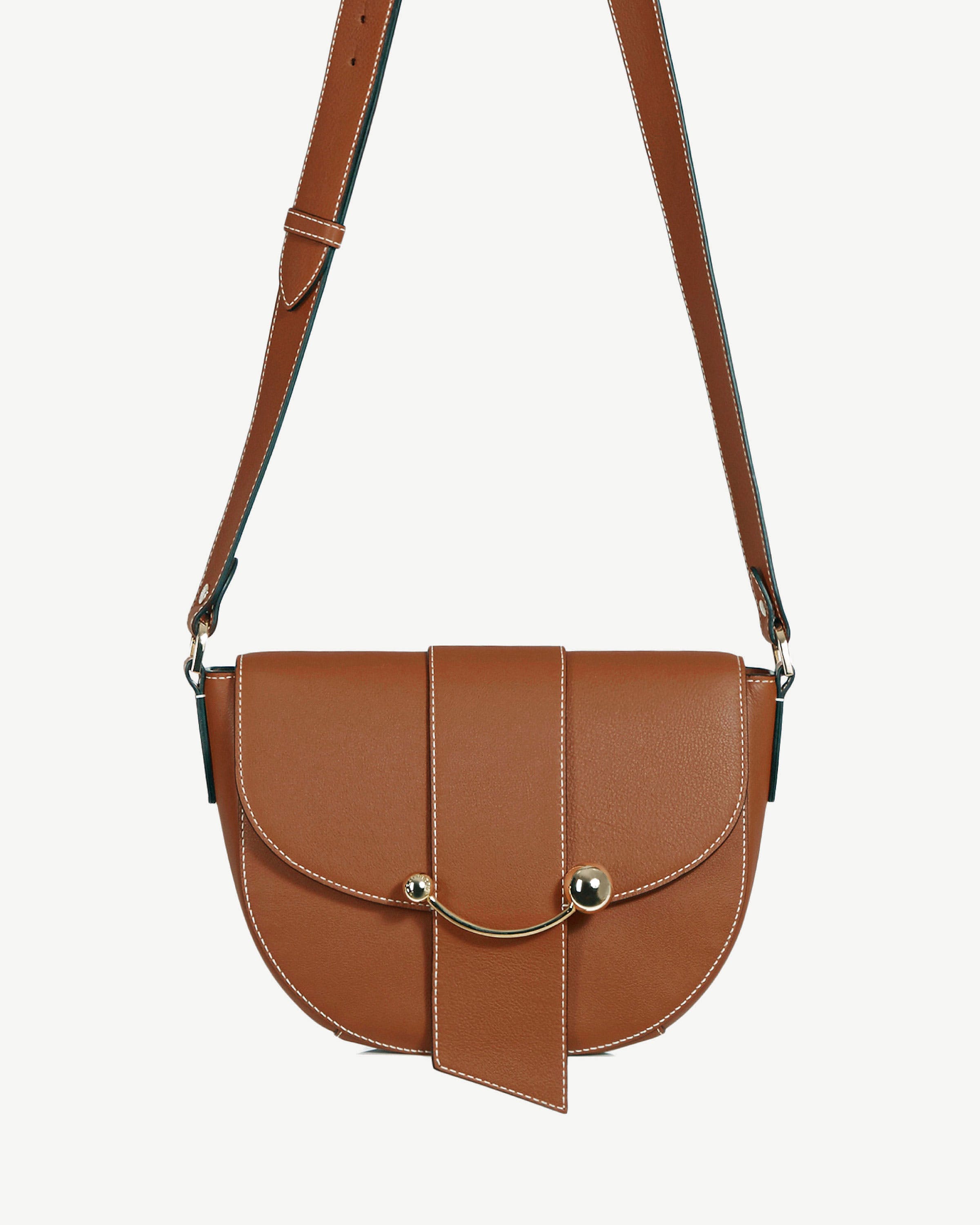 STRATHBERRY CRESCENT サッチェル ショルダー バッグ STRATHBERRY