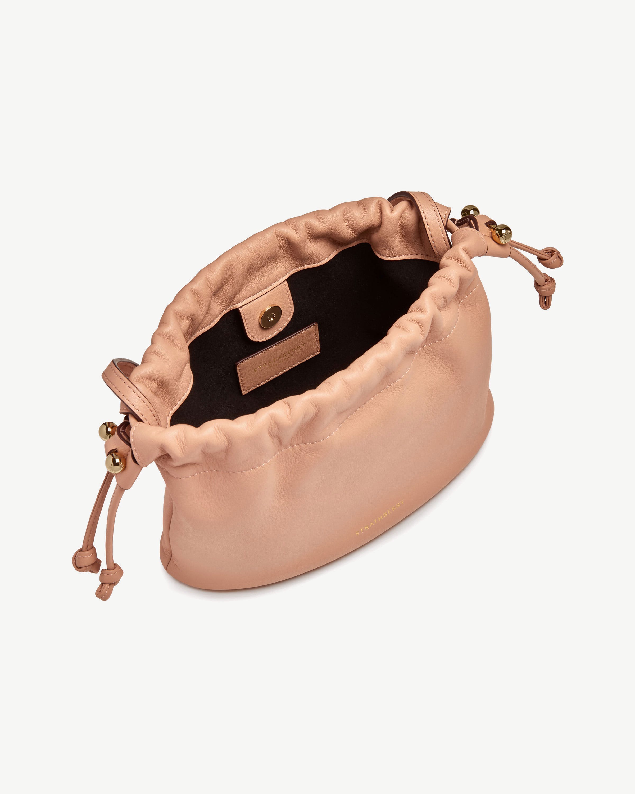 ストラスベリー - Charlotte Drawstring - ピンク | Strathberry ストラスベリー - Charlotte Drawstring - ピンク | Strathberry