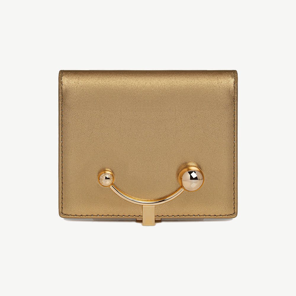 Strathberry - Crescent Wallet - Gold