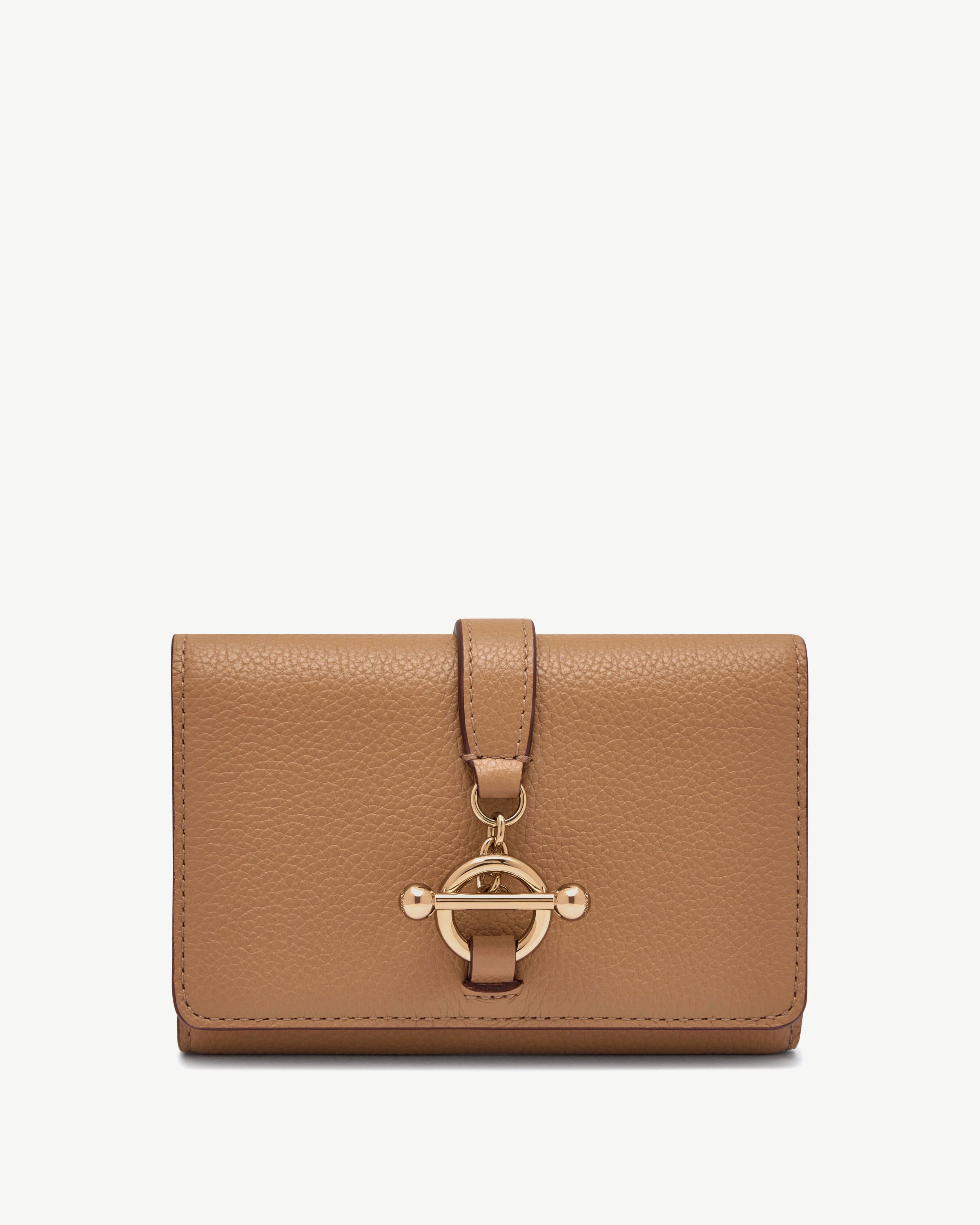 Kite Medium Trifold Wallet - Caramel | Strathberry