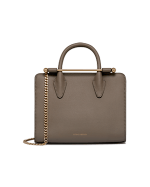 STRATHBERRYストラスベリー　トートバッグ ストラスベリー - Mini Tote - Grey | Strathberry 日本 / Japan