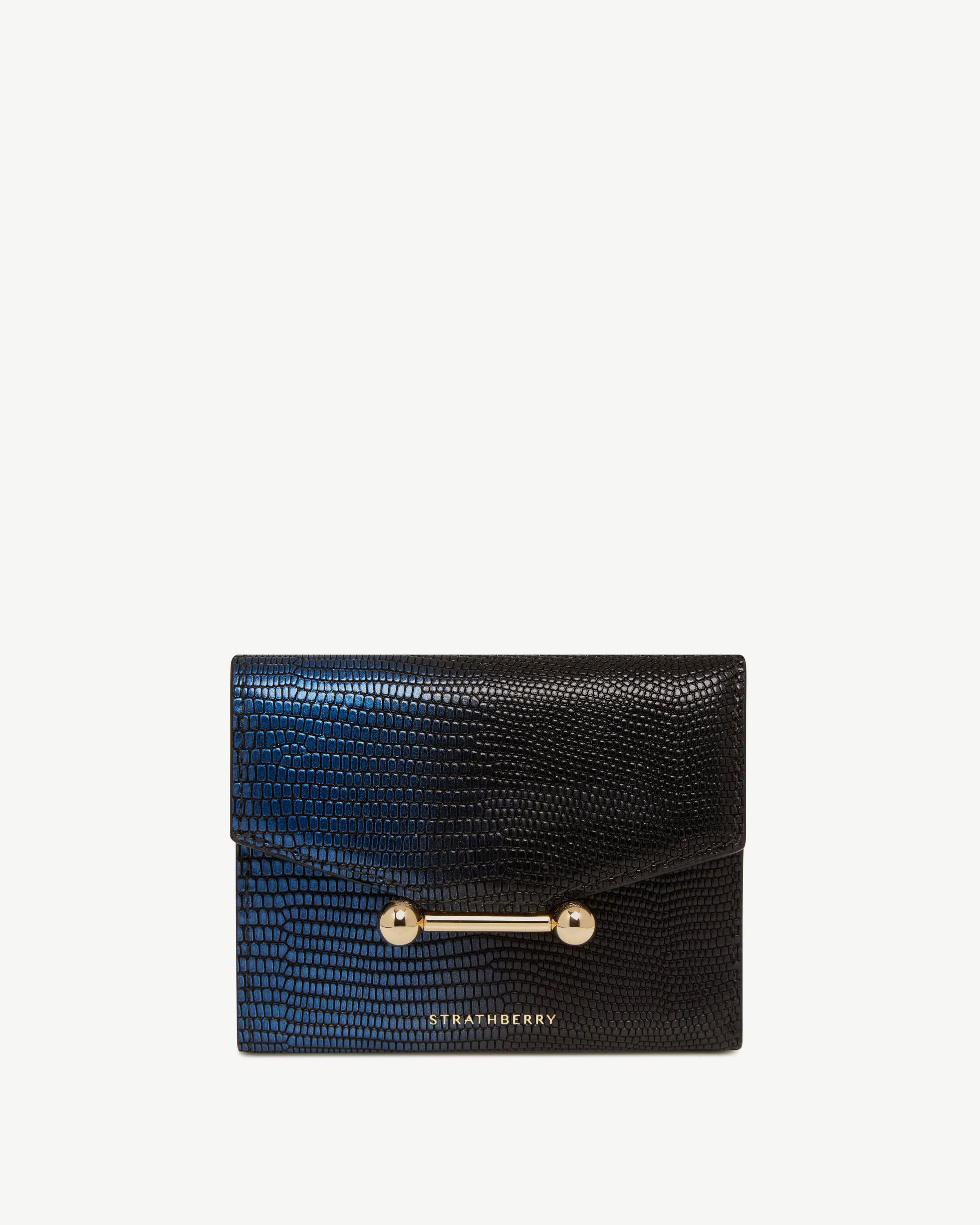 【美品】STRATHBERRY ストラスベリー/二つ折り財布 STRATHBERRY(ストラスベリー) 折りたたみ財布(レディース
