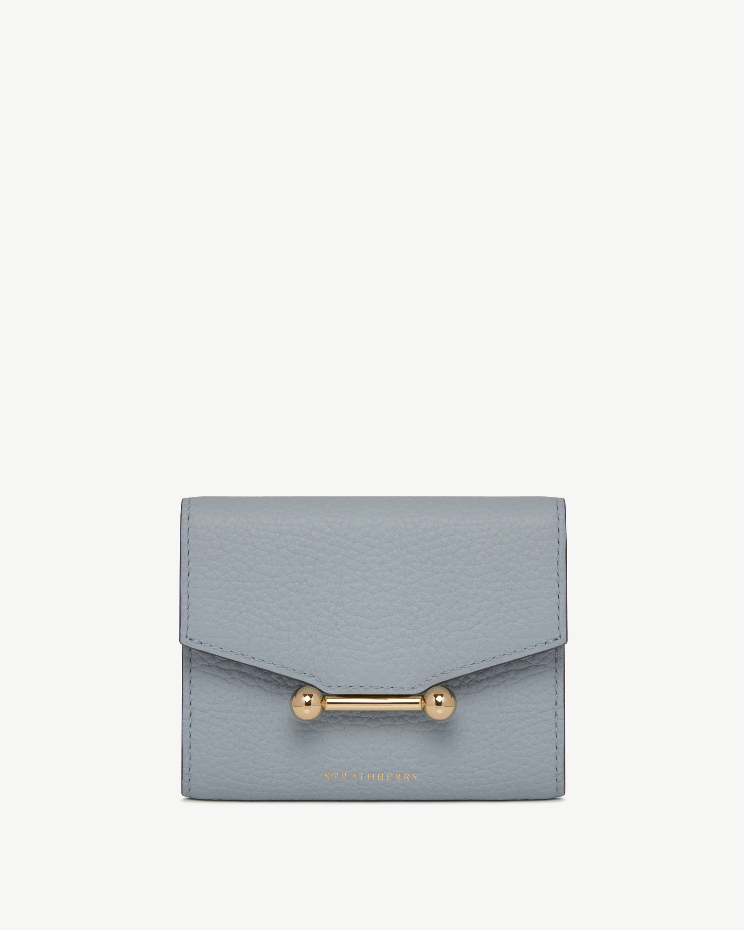 ストラスベリー - Mosaic Trifold Wallet - Blue | Strathberry