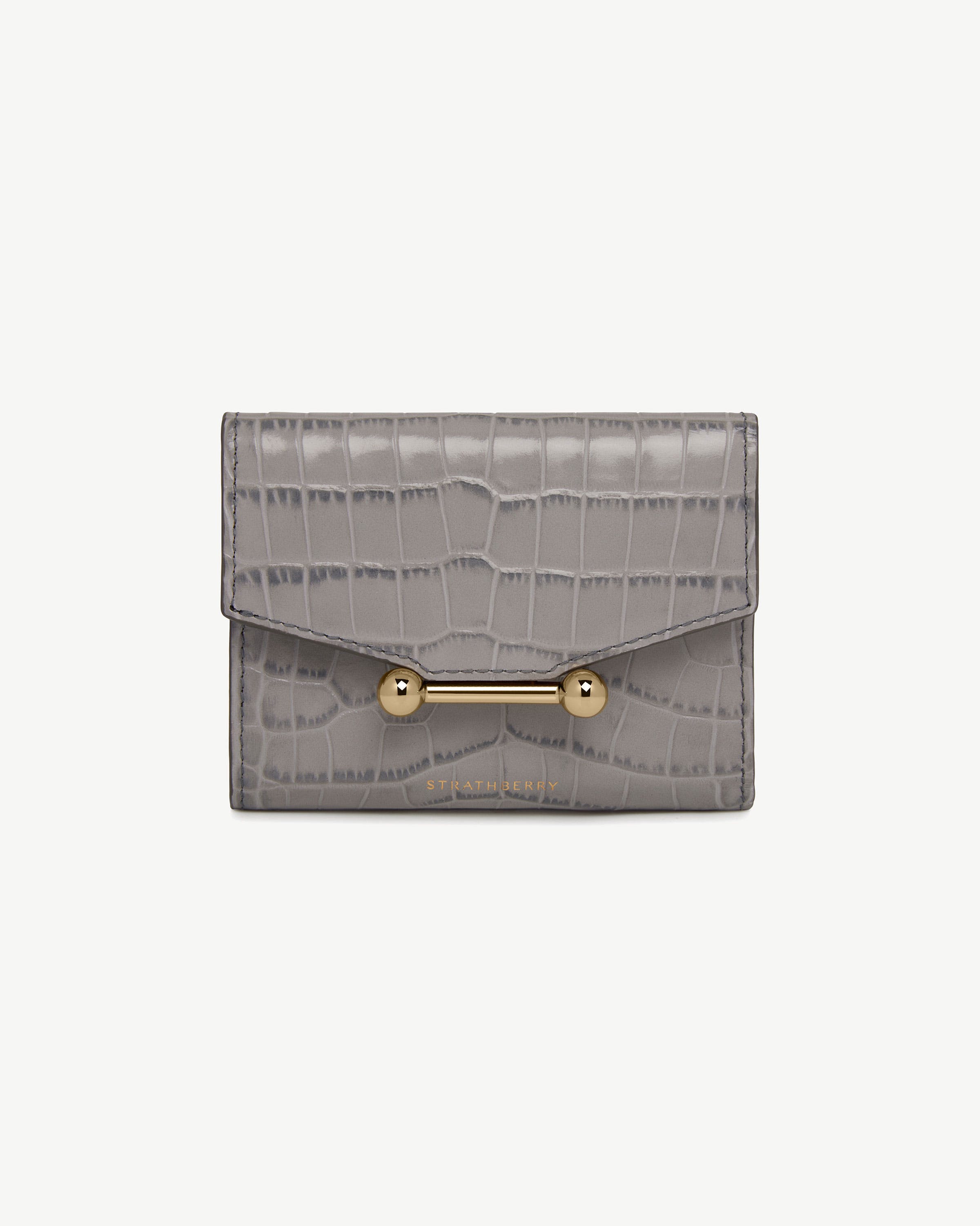 ストラスベリー - Mosaic Trifold Wallet - Grey | Strathberry 日本