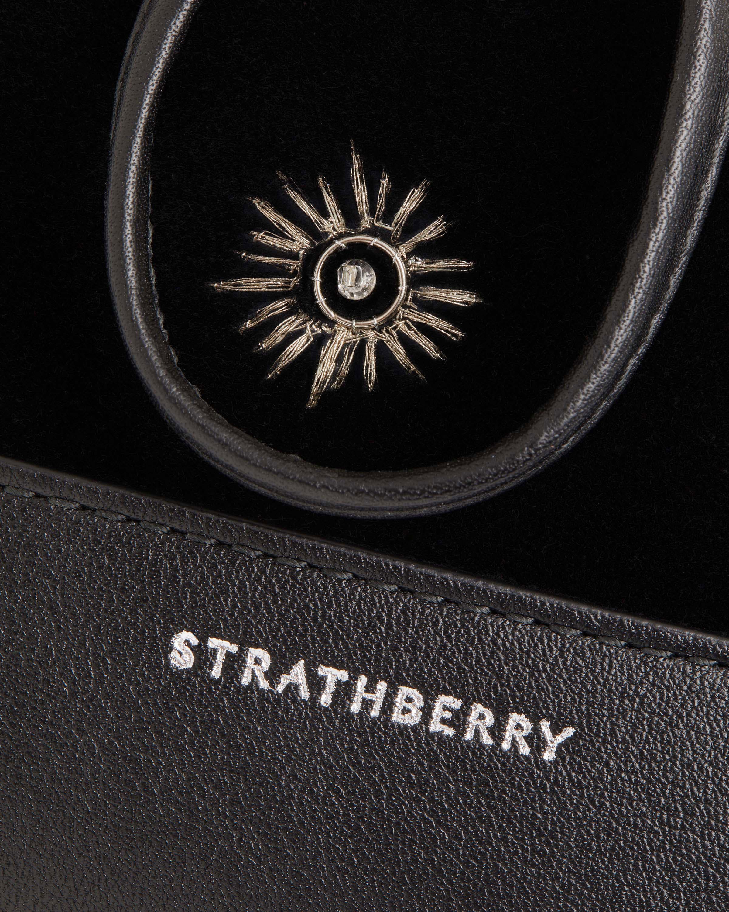 新品同様　STRATHBERRY　ショルダーバッグ　2way　スモール　ロゴ刻印 fn1720_1.jpg