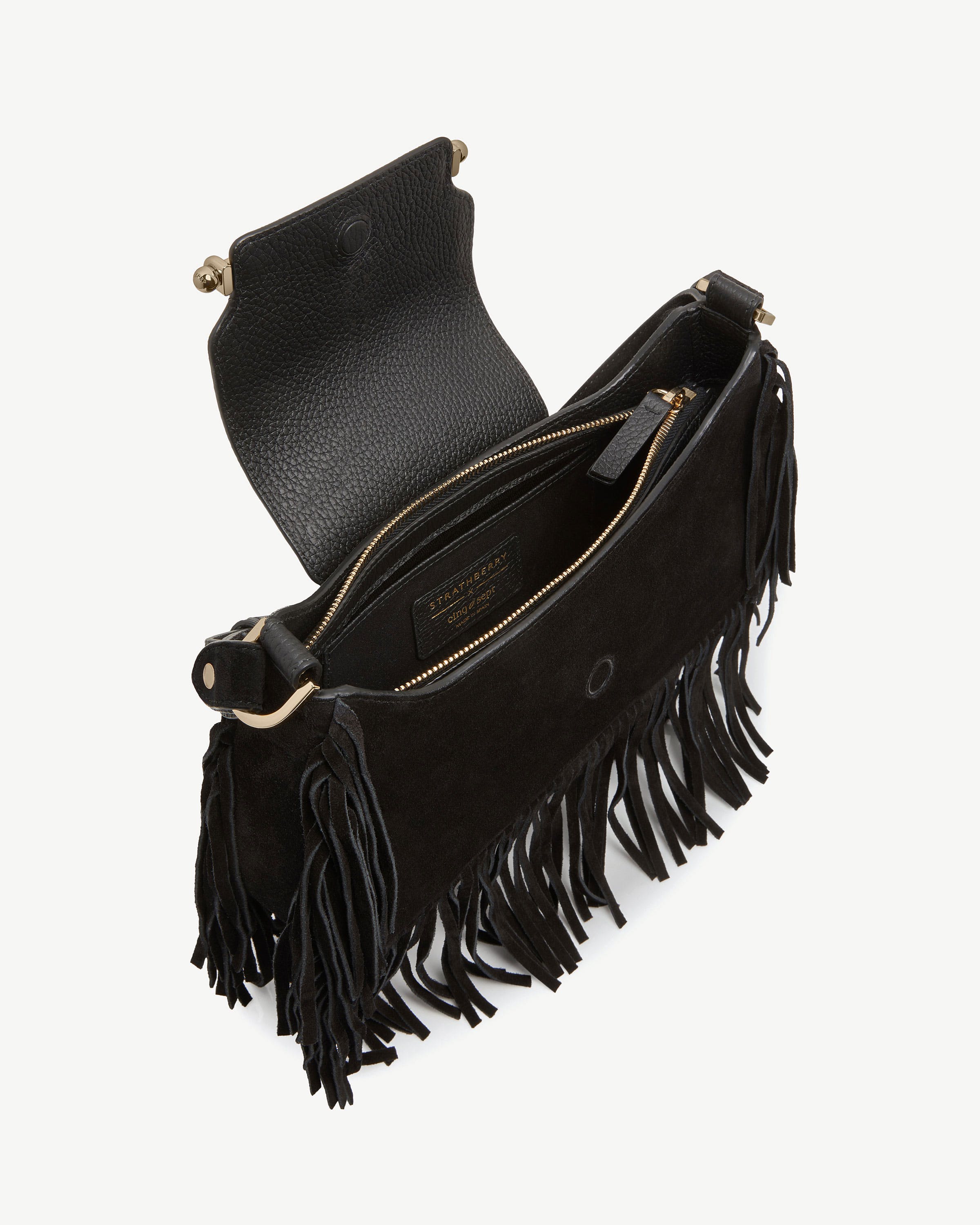 ストラスベリー - Multrees Omni Zipped - Black | Strathberry