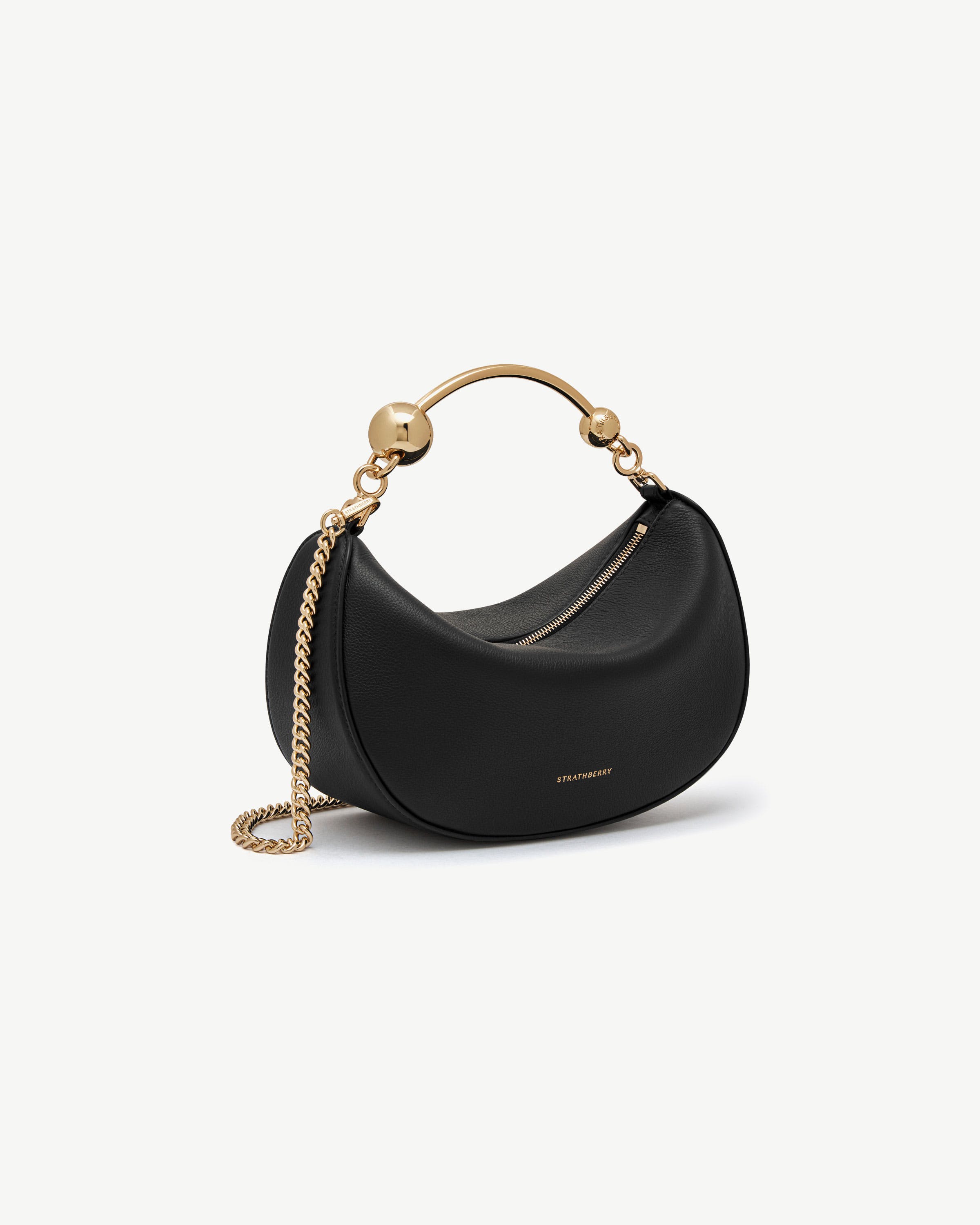 Crescent Moon様 ストラスベリー - Crescent Moon Mini - Black | Strathberry 日本 / Japan