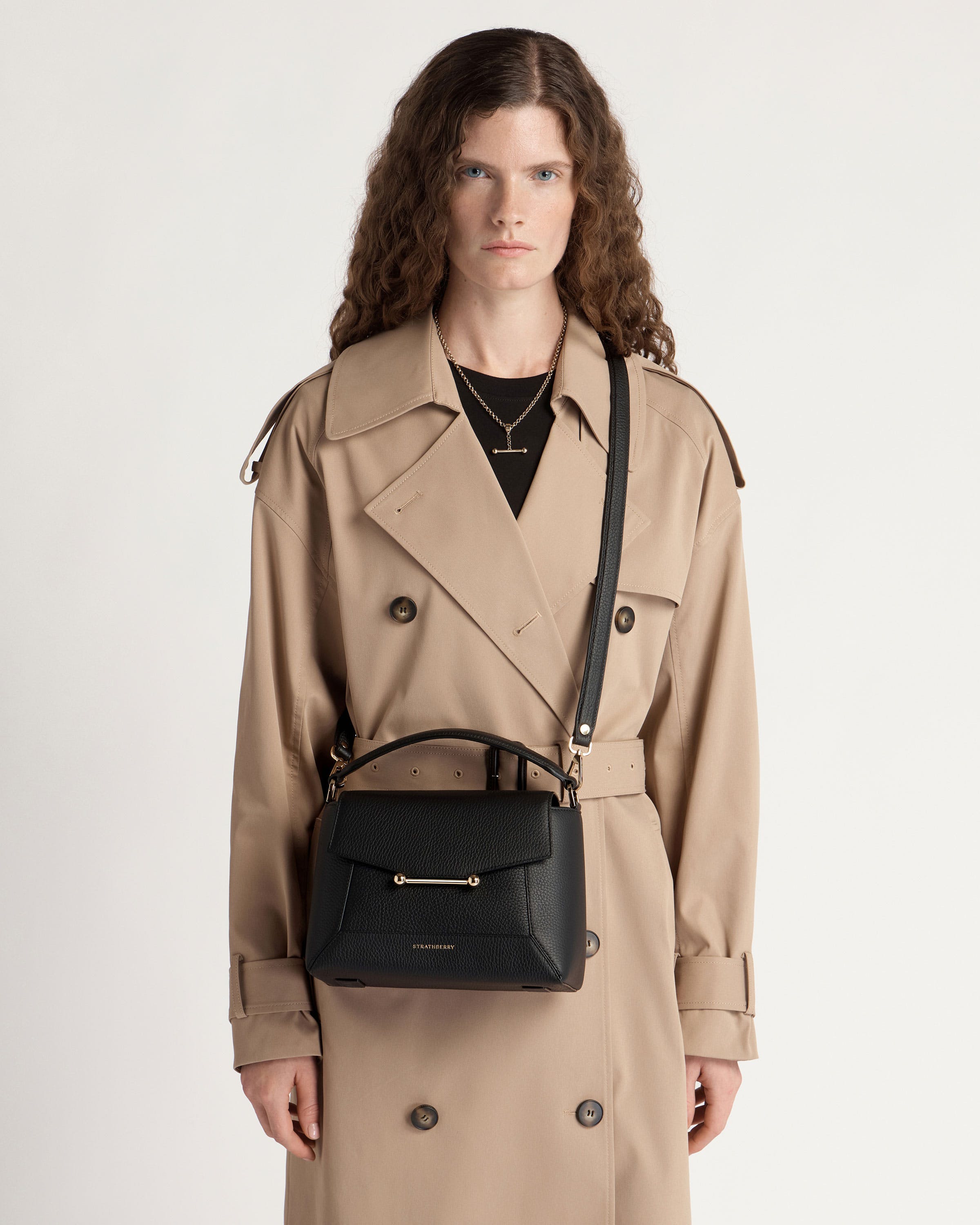 Strathberry - Mosaic Bag - Grey / Taupe