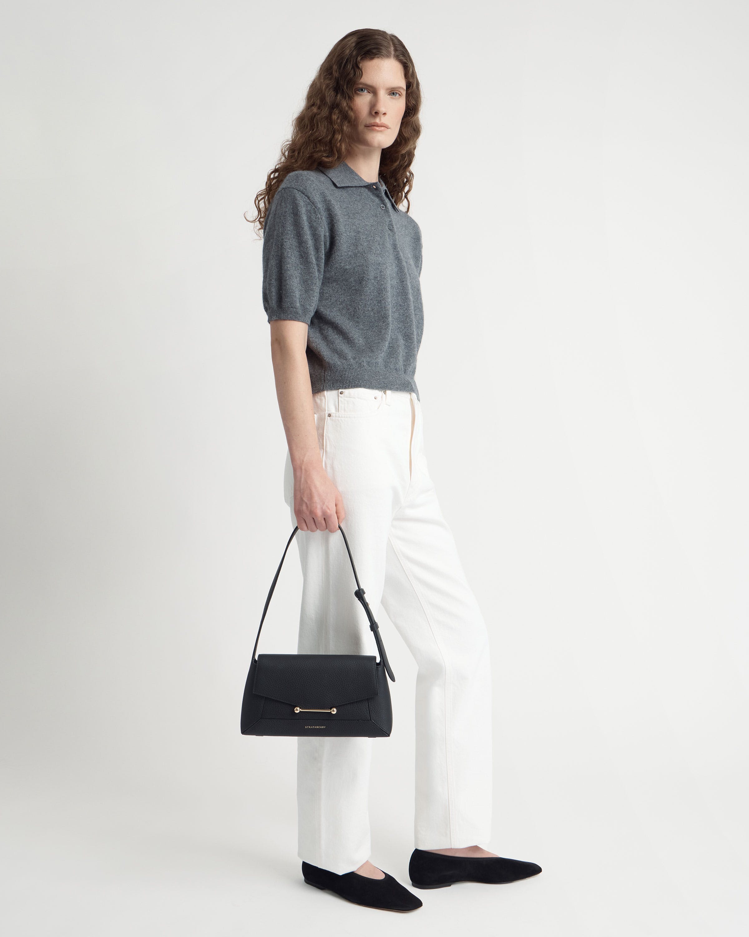 ストラスベリー - Mosaic Shoulder - Black | Strathberry 日本 / Japan