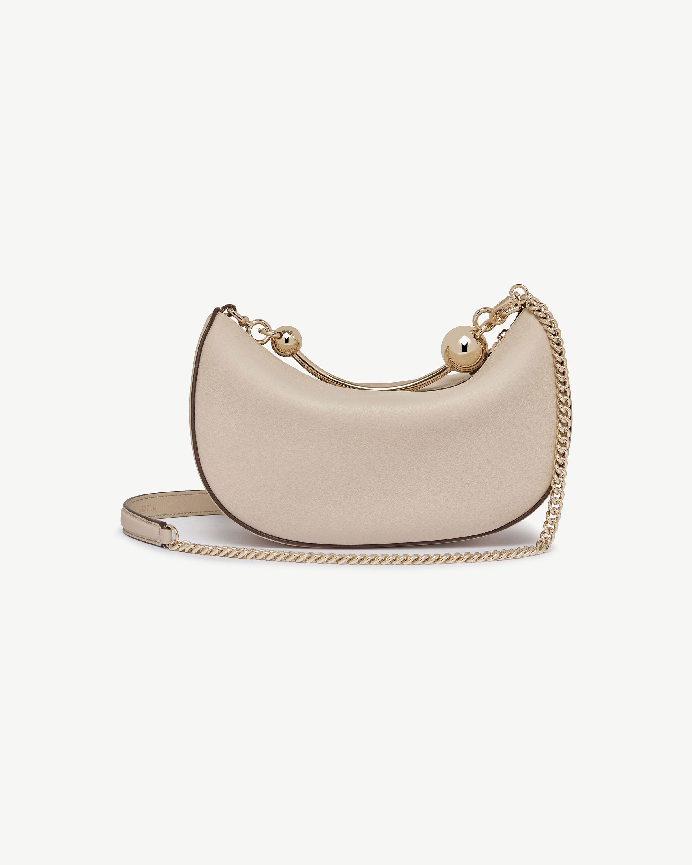 ストラスベリー - Crescent Moon Mini - Oat / Neutrals | Strathberry