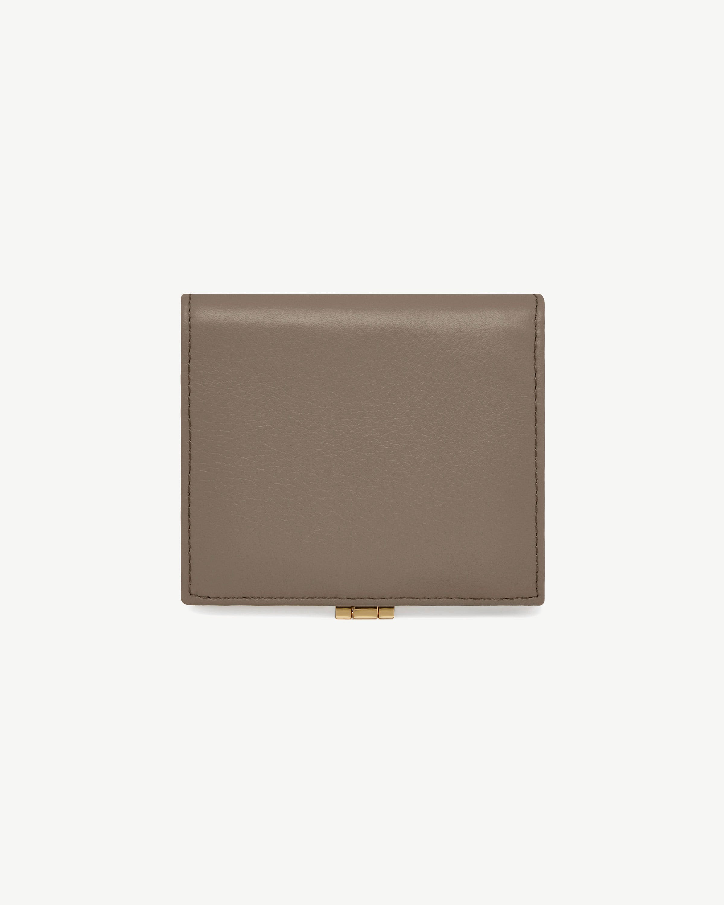 Strathberry - Melville Street Wallet - Grey / Taupe