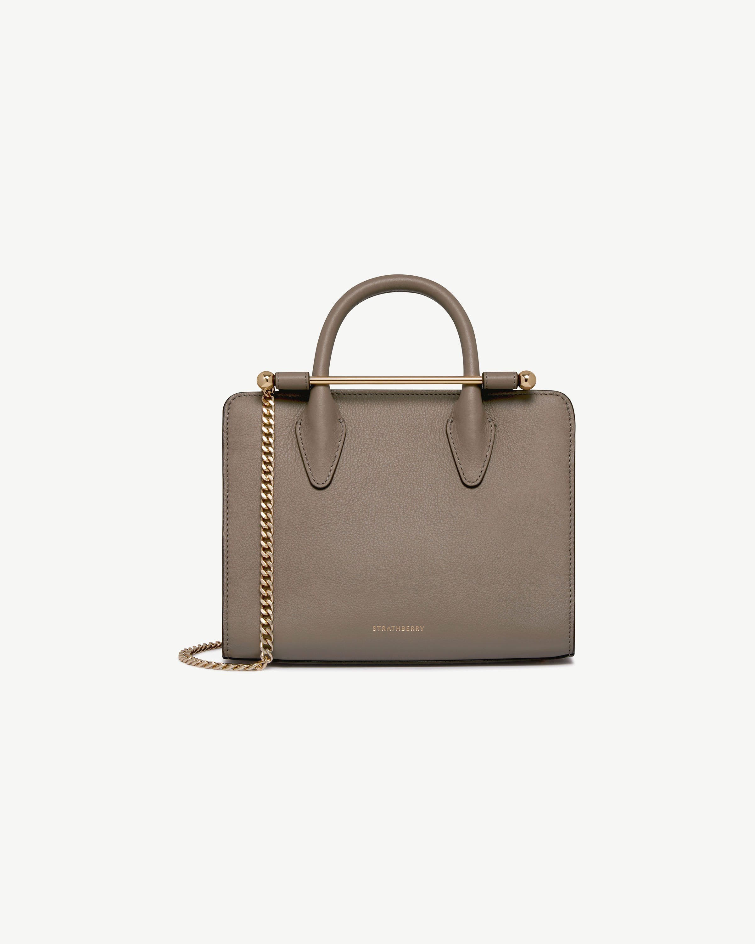 ストラスベリー - Mini Tote - Grey / Taupe | Strathberry 日本 / Japan ストラスベリー - Mini Tote - Grey / Taupe | Strathberry 日本 / Japan