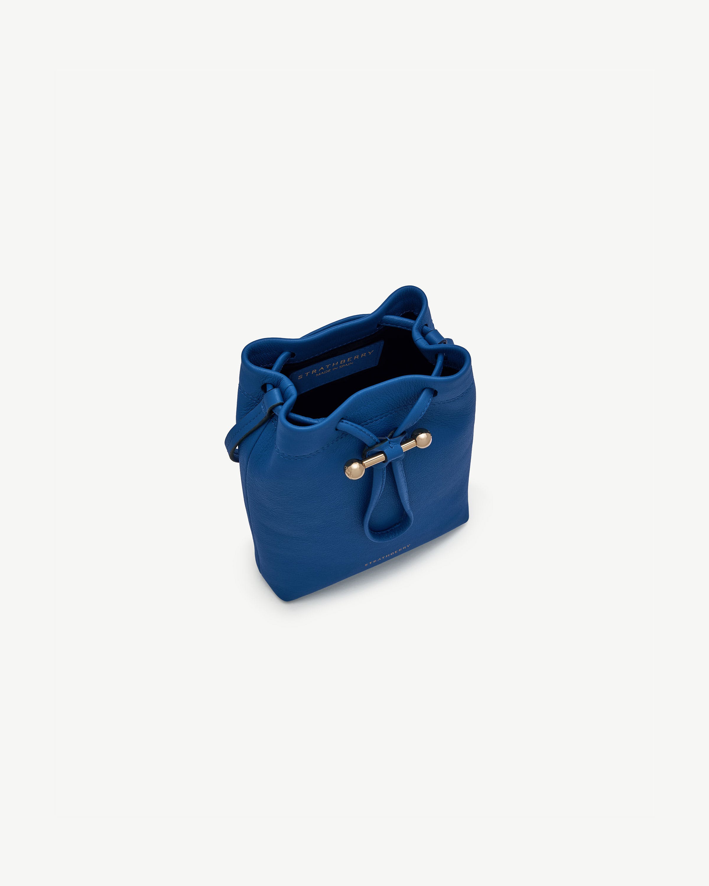 Strathberry - Osette Midi Pouch - Blue / Navy