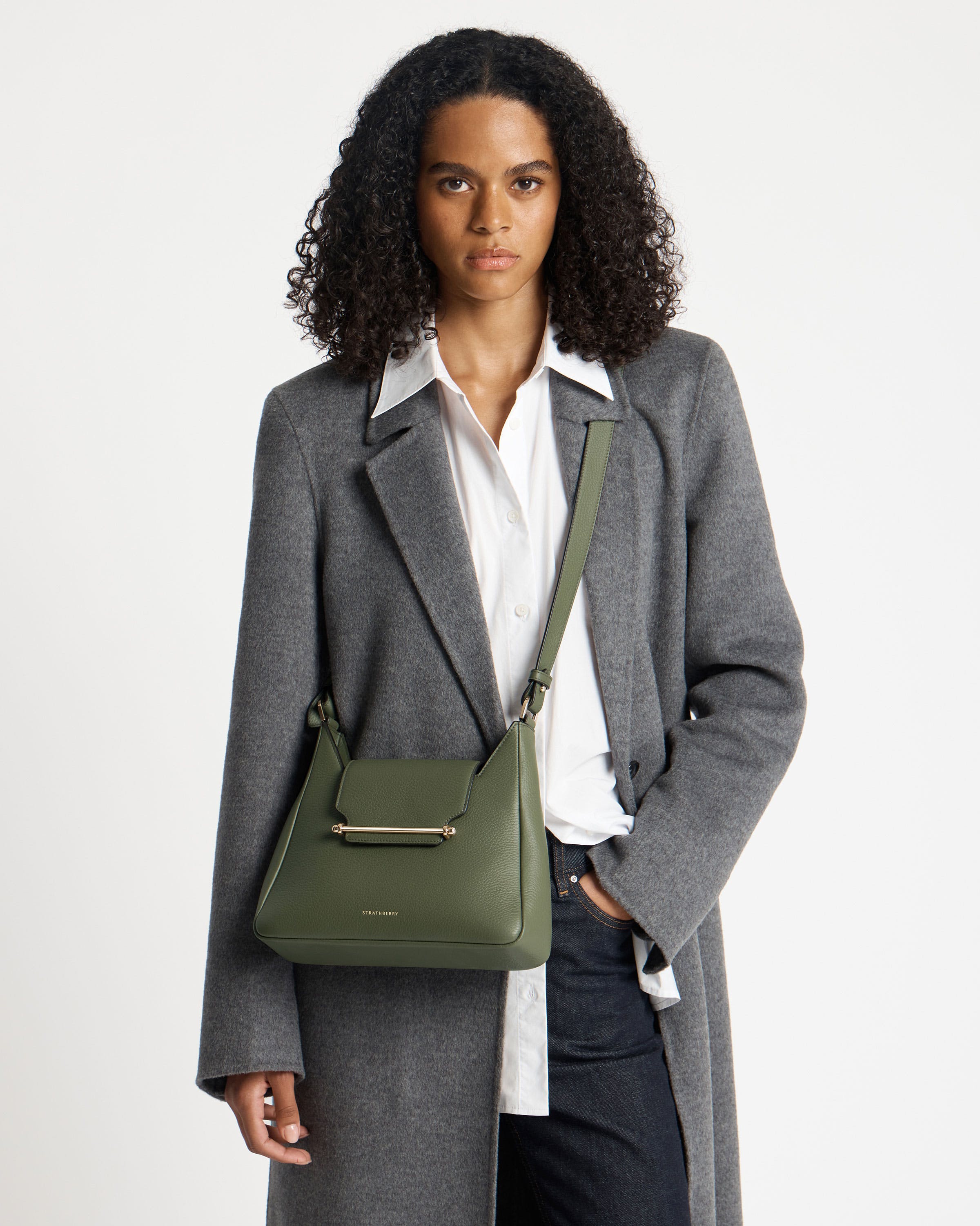 ストラスベリー - Multrees Hobo - Green | Strathberry 日本 / Japan