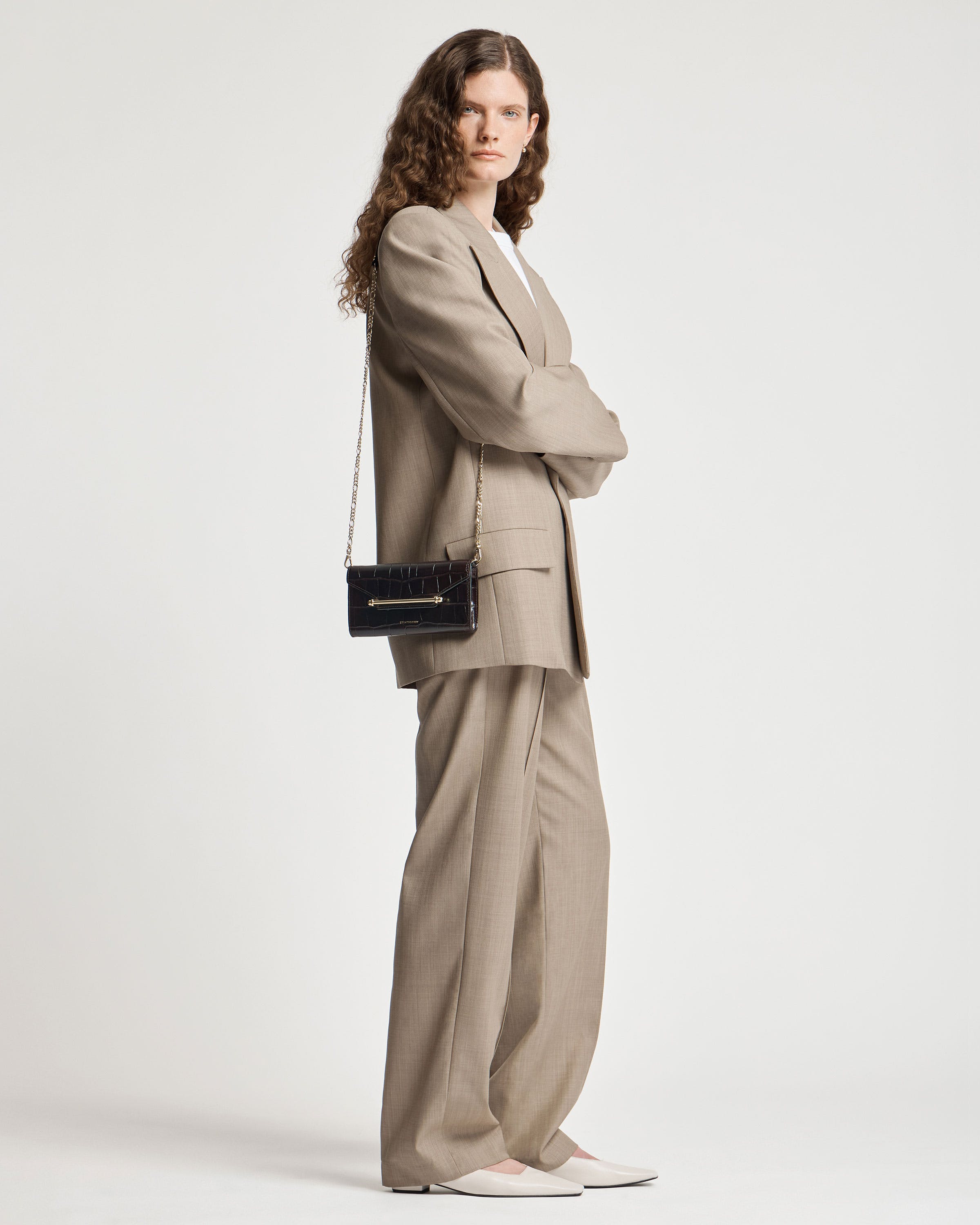 Strathberry | Multrees Chain Wallet | Luxury Designer Handbags