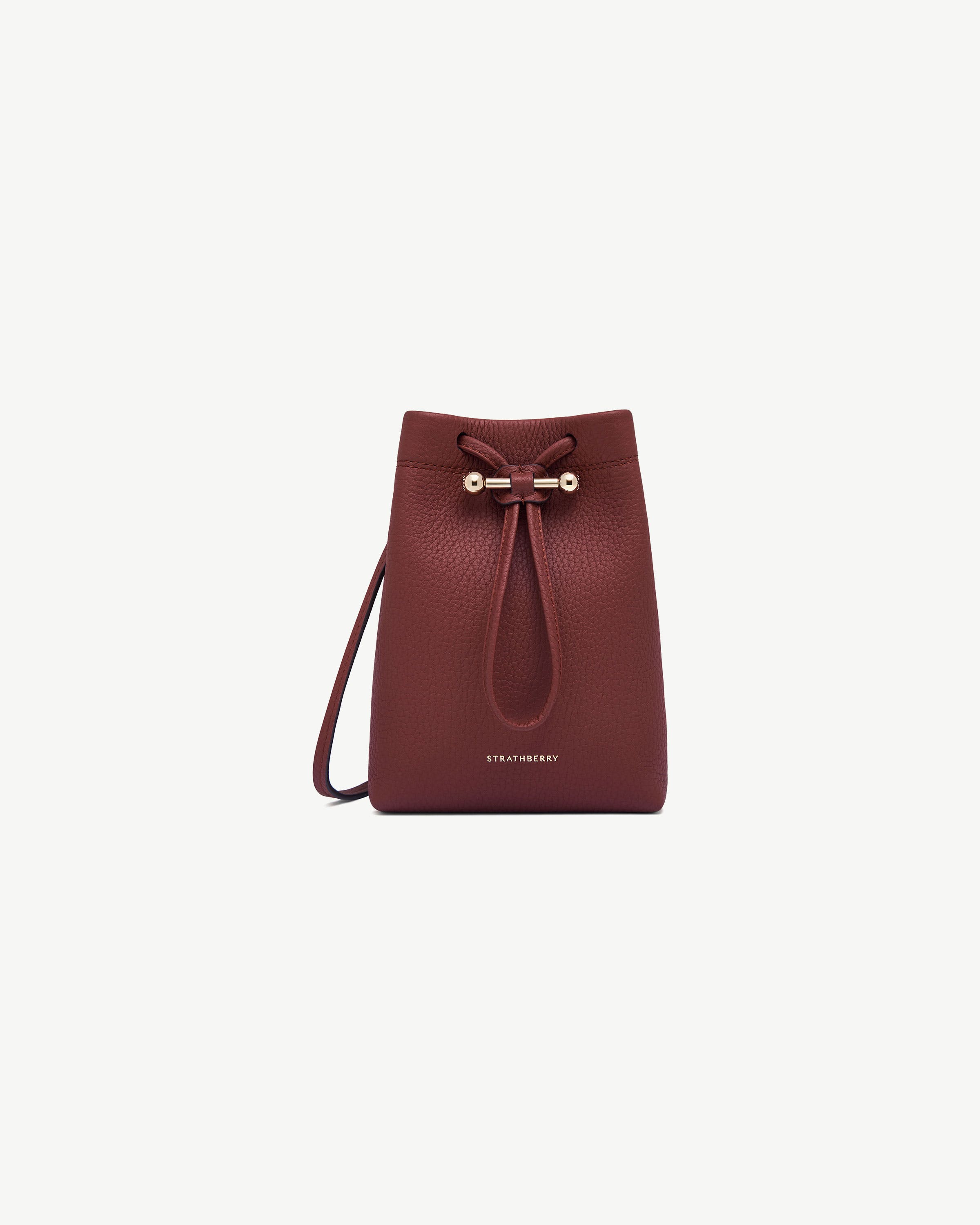 Osette Midi Pouch - Oxblood | Strathberry