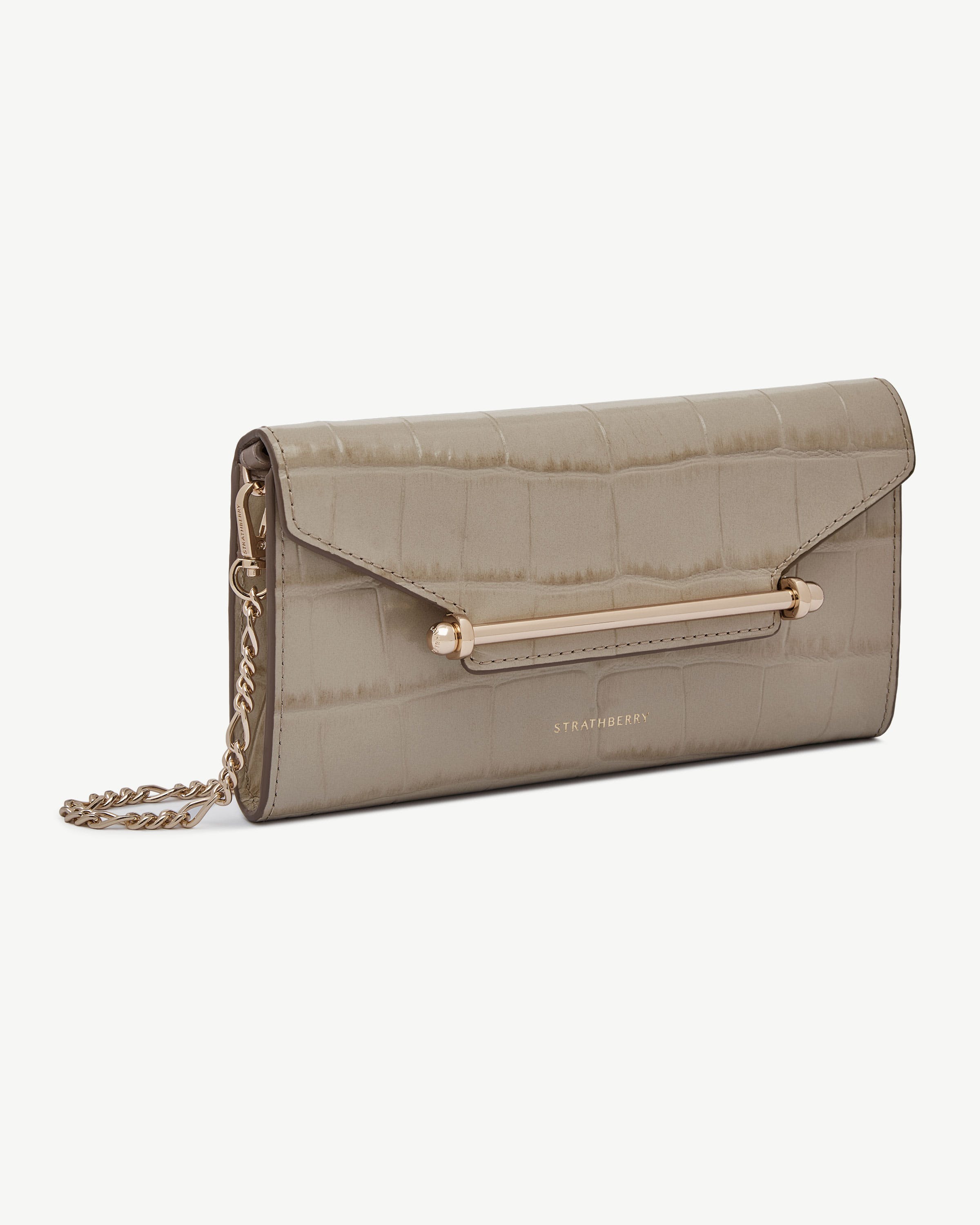 Strathberry | Multrees Chain Wallet | Luxury Designer Handbags