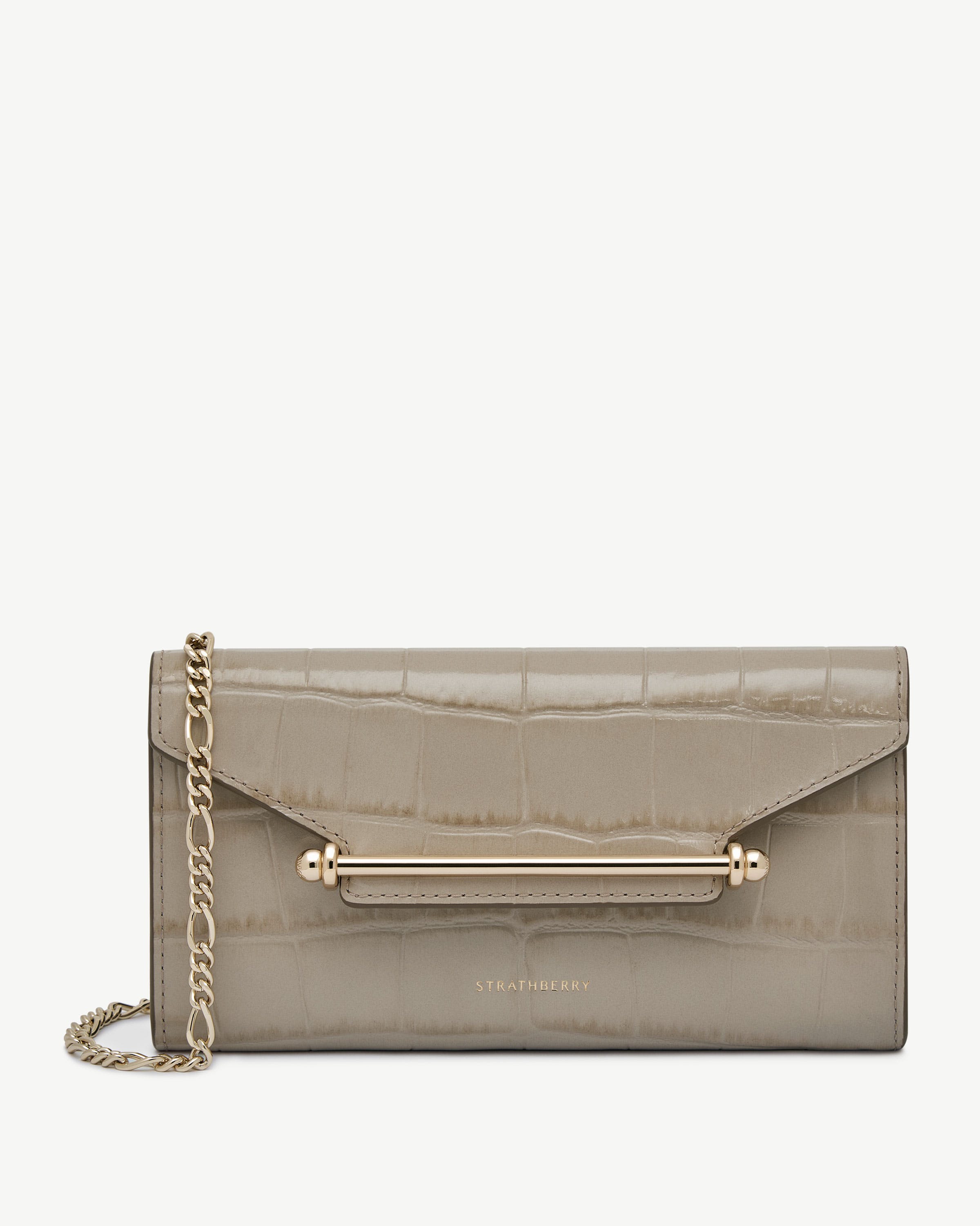 Strathberry | Multrees Chain Wallet | Luxury Designer Handbags
