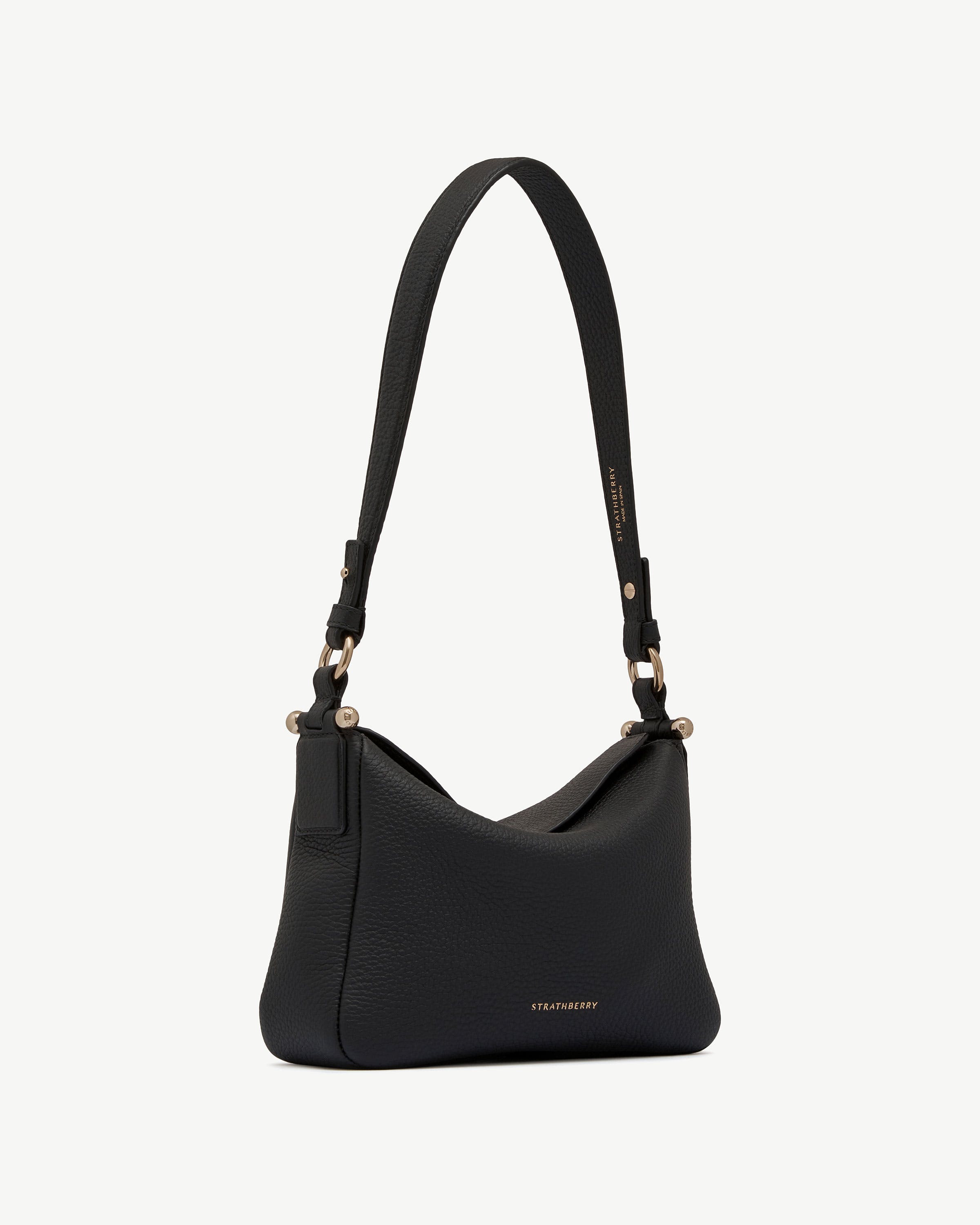 Sway - Chocolate Woven Leather | Strathberry